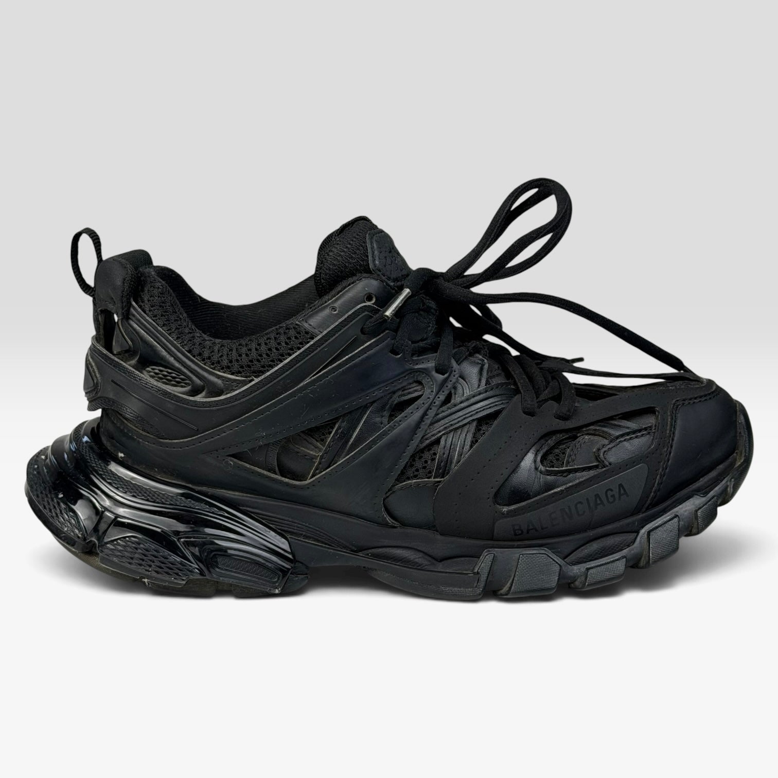 Balenciaga Track Clear Sole Black