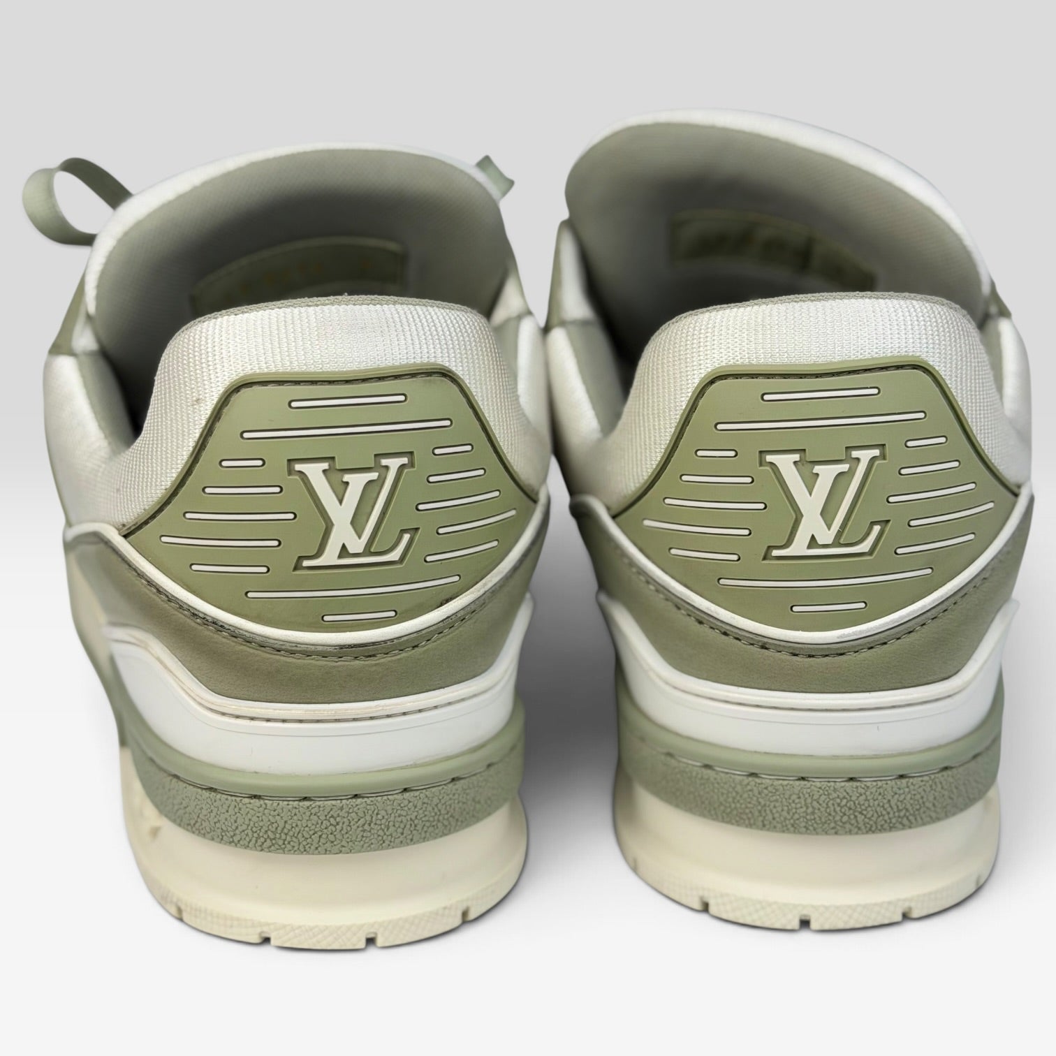 Louis Vuitton LV Trainer Green Two-Tone