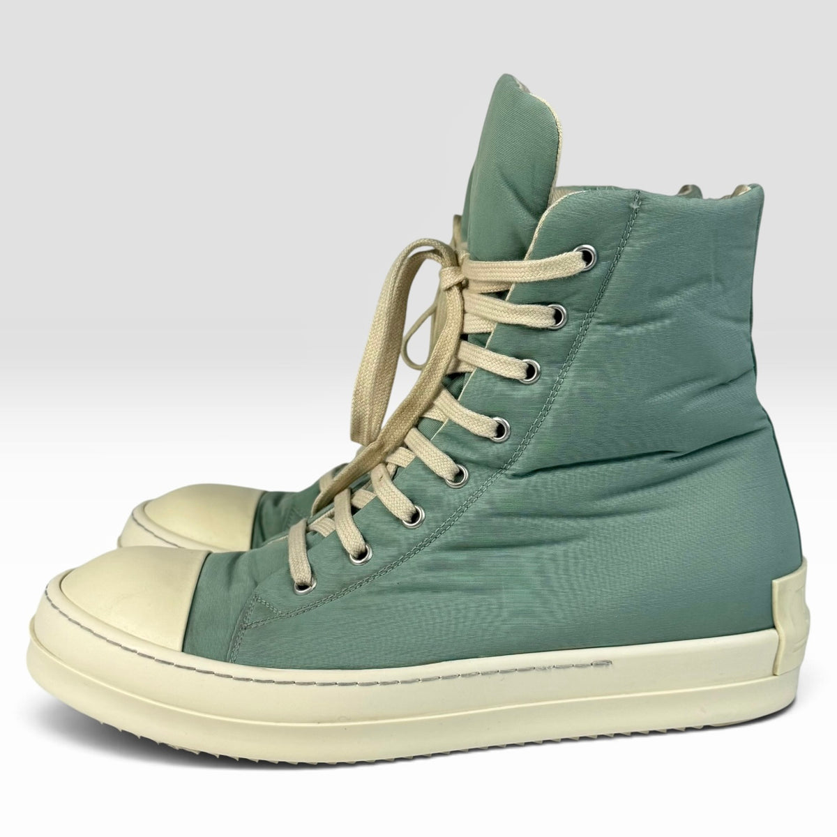 Rick Owens DRKSHDW Ramones High Strobe Aqua – Incaltaminte Barbati RICK OWENS în mărimile 42 la V STEALS.