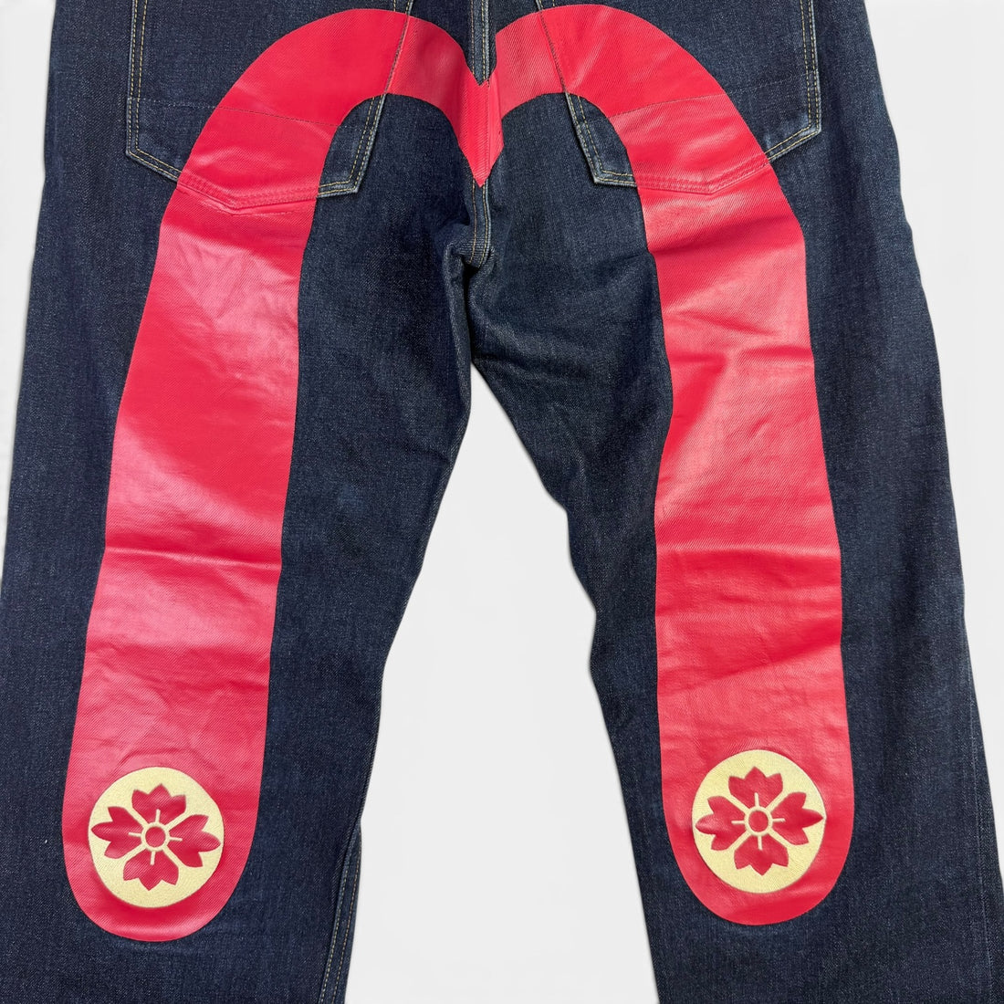 Evisu No. 3 Daicock Sakura Japanese Denim, vedere din față