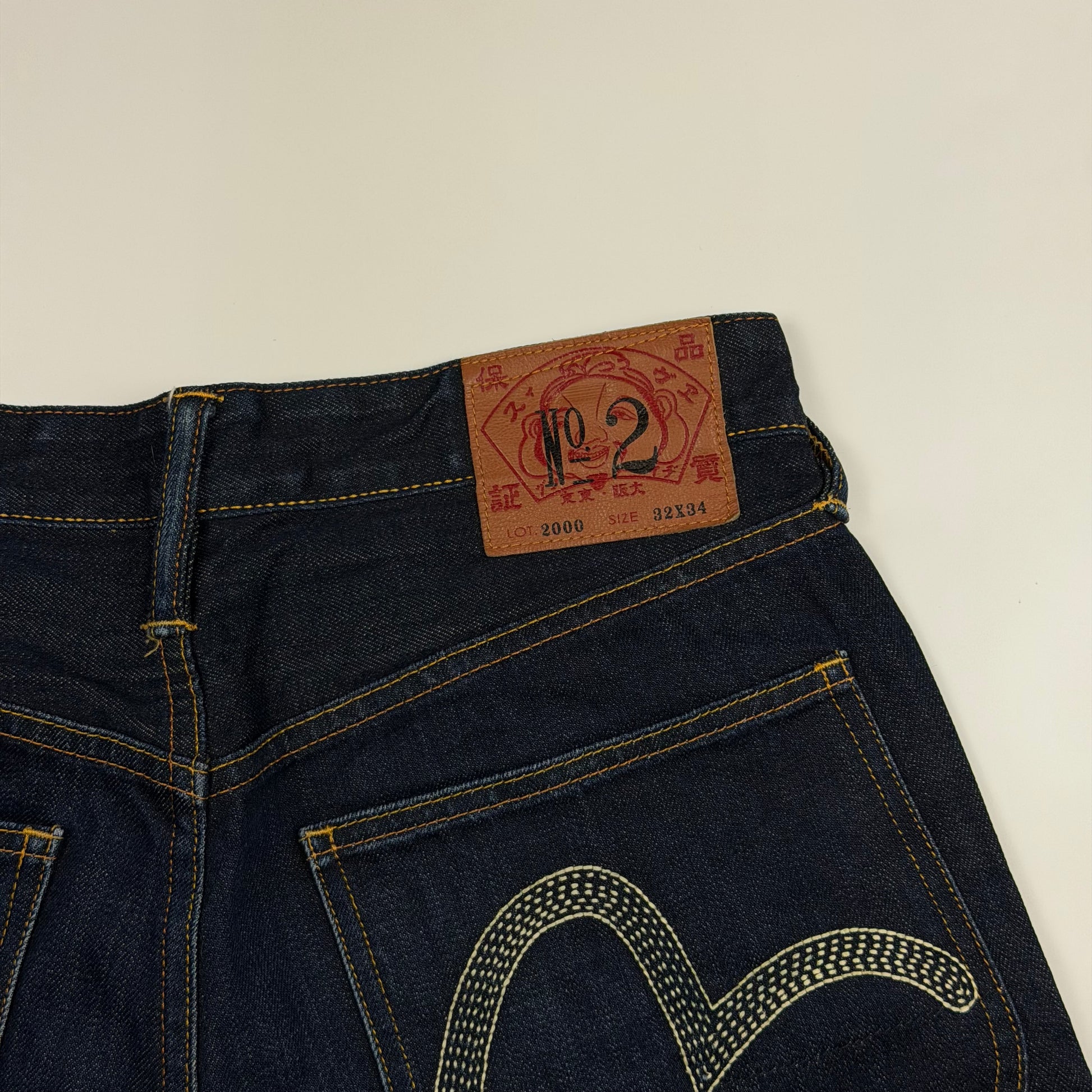 Evisu Embroidered Seagull Jeans