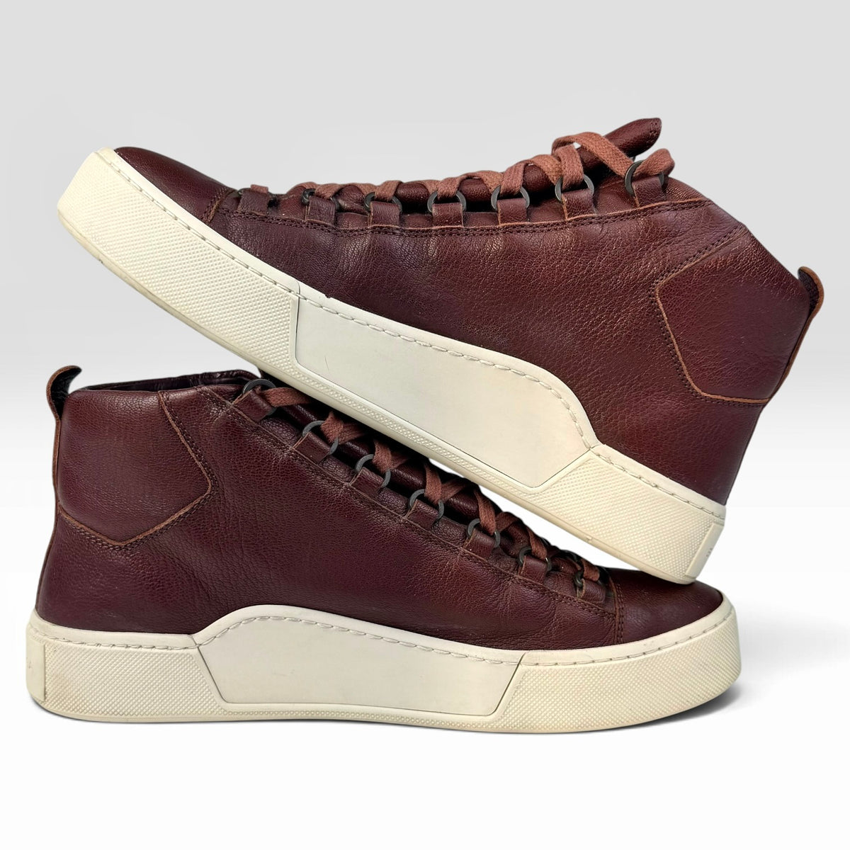 Balenciaga Arena High Burgundy