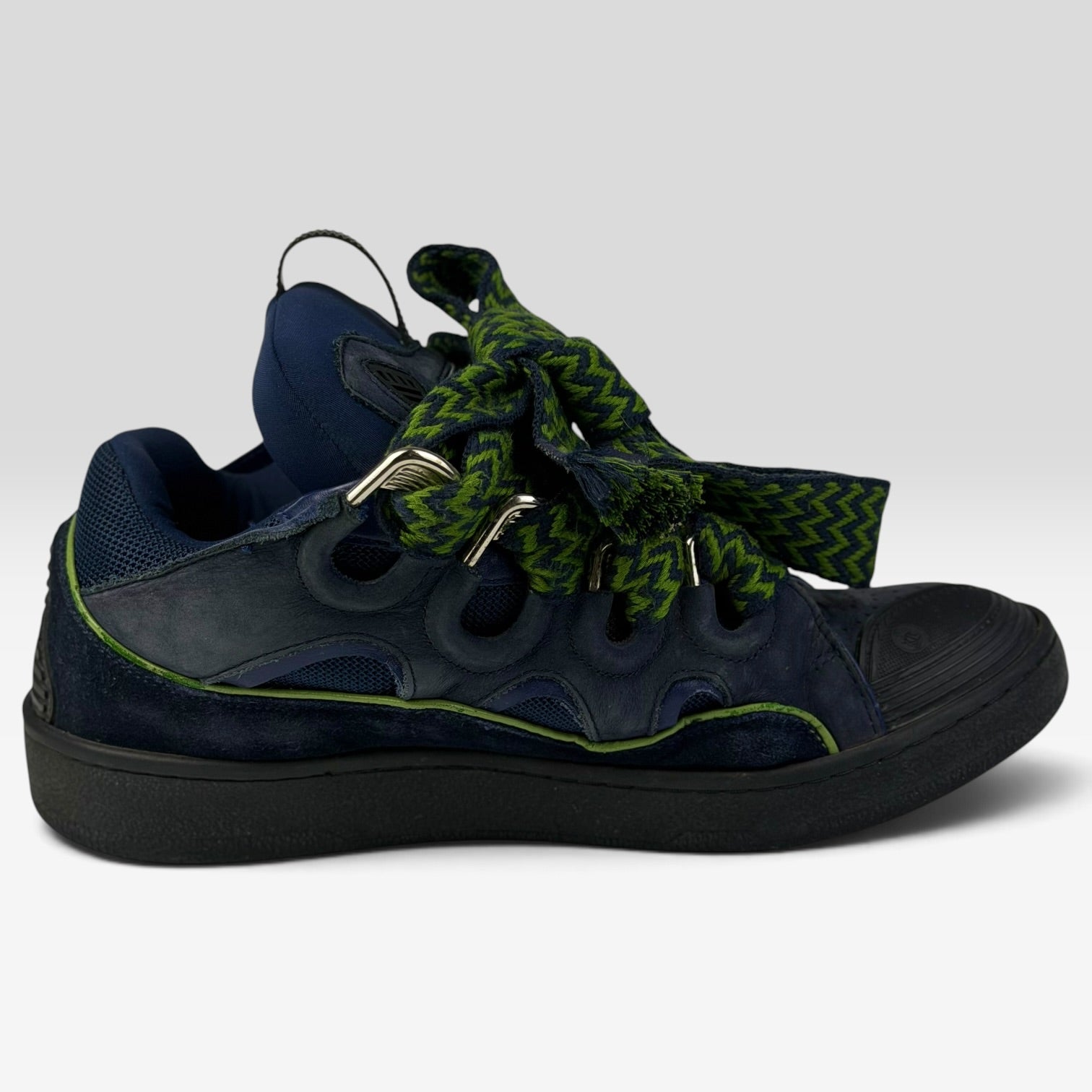 Lanvin Curb Blue/Green | Sneakers Lanvin