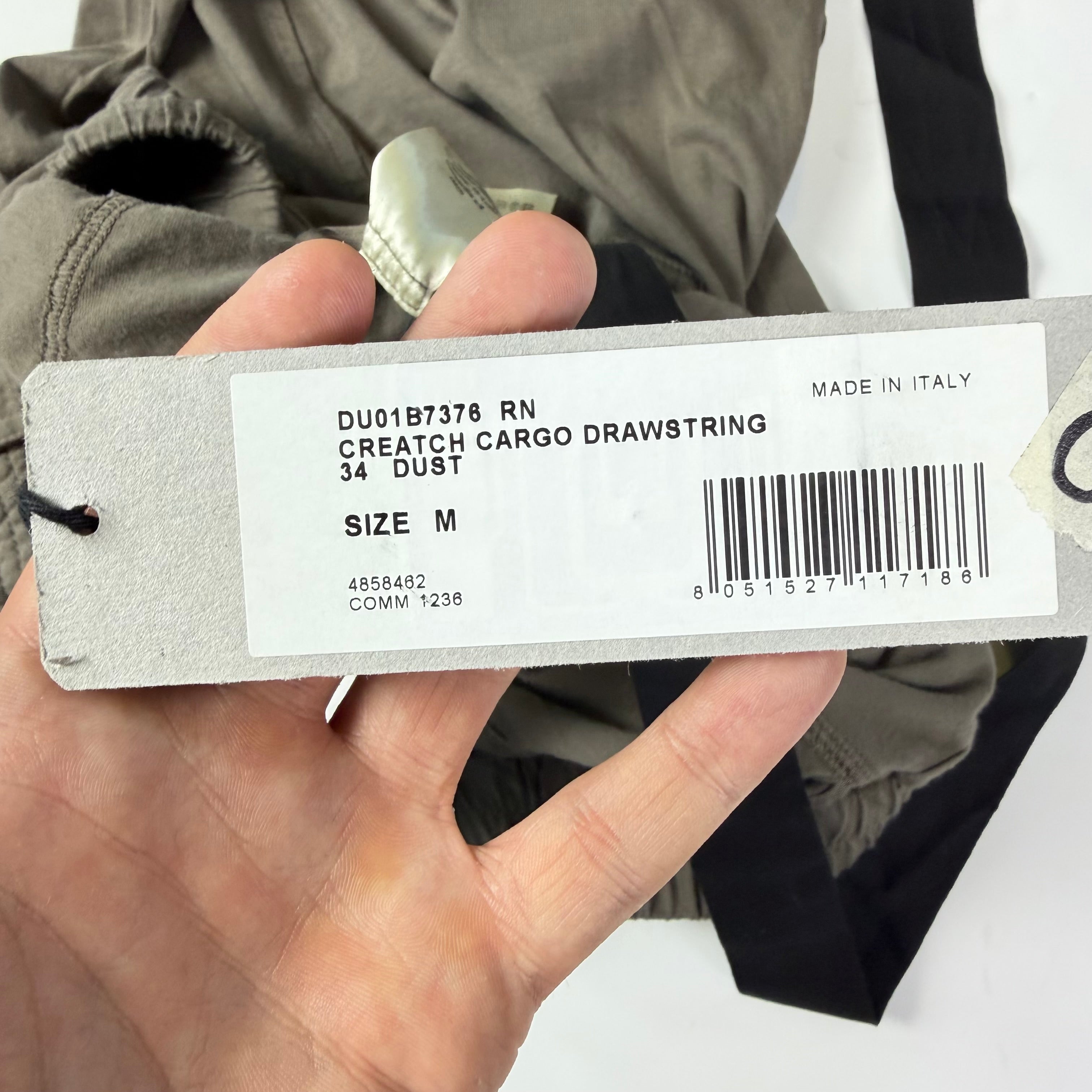 Rick Owens Creatch Cargo Drawstring Pants