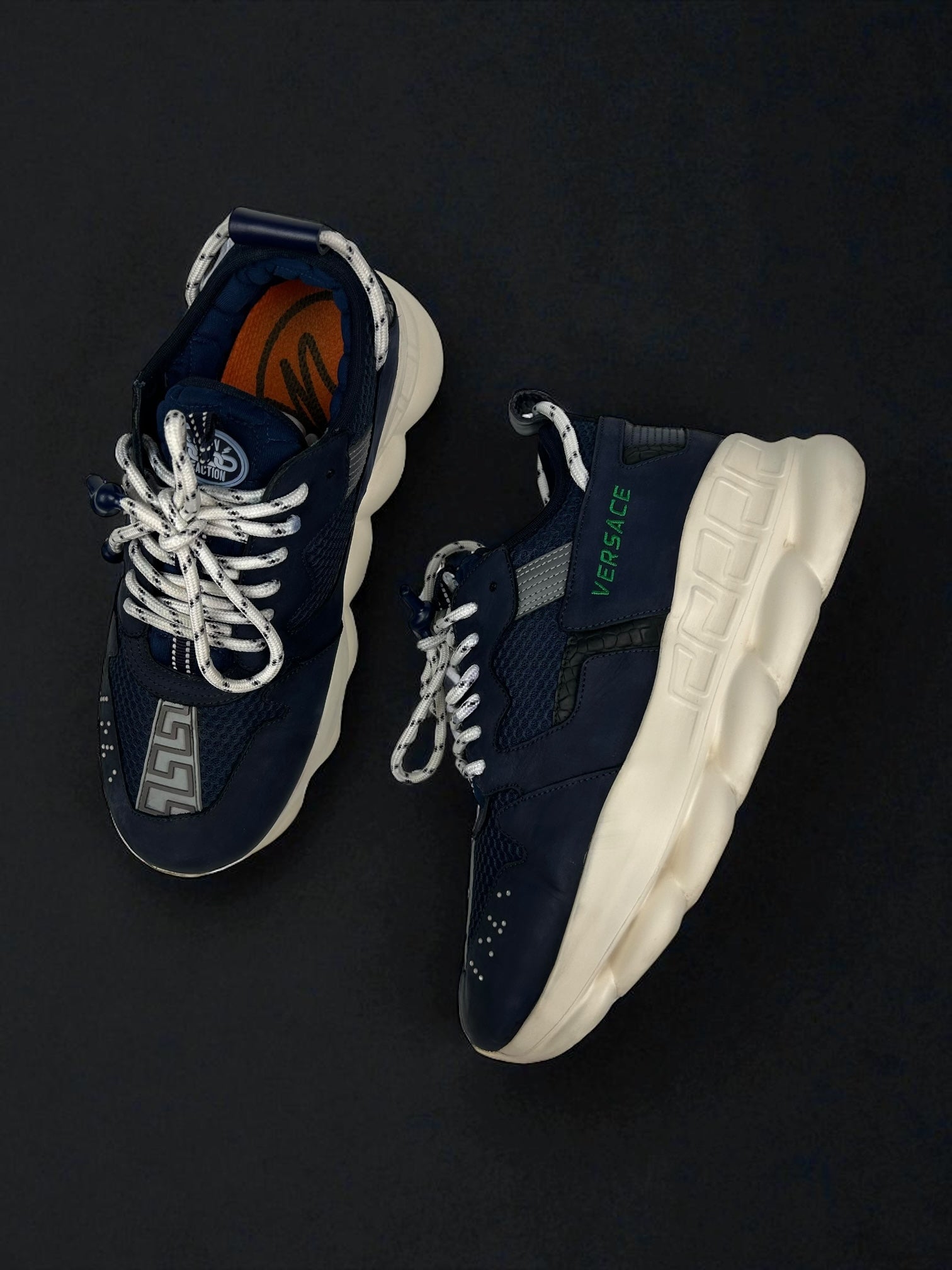 Versace Chain Reaction Navy Blue
