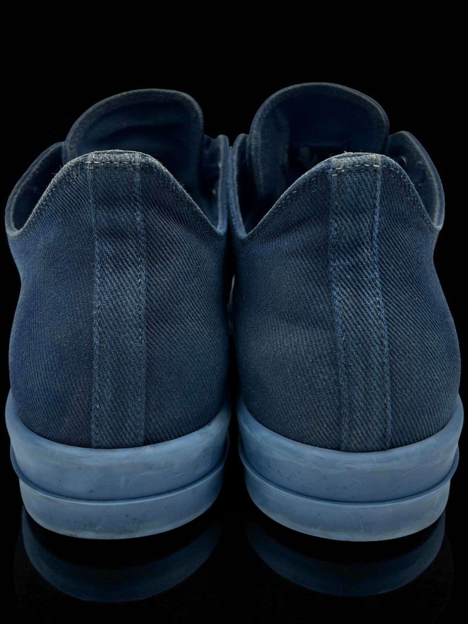Rick Owens Ramones Low Indigo Dye