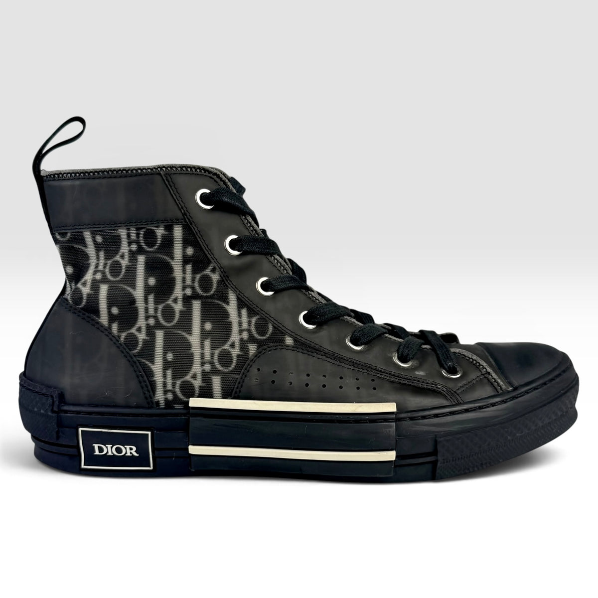 Dior B23 High-Top Black Oblique