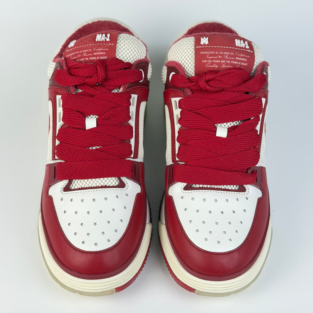 Amiri MA-1 Quad Deep Red Sneakers