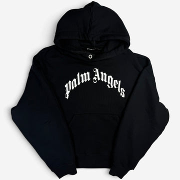 Palm Angels Curved Logo Hoodie
