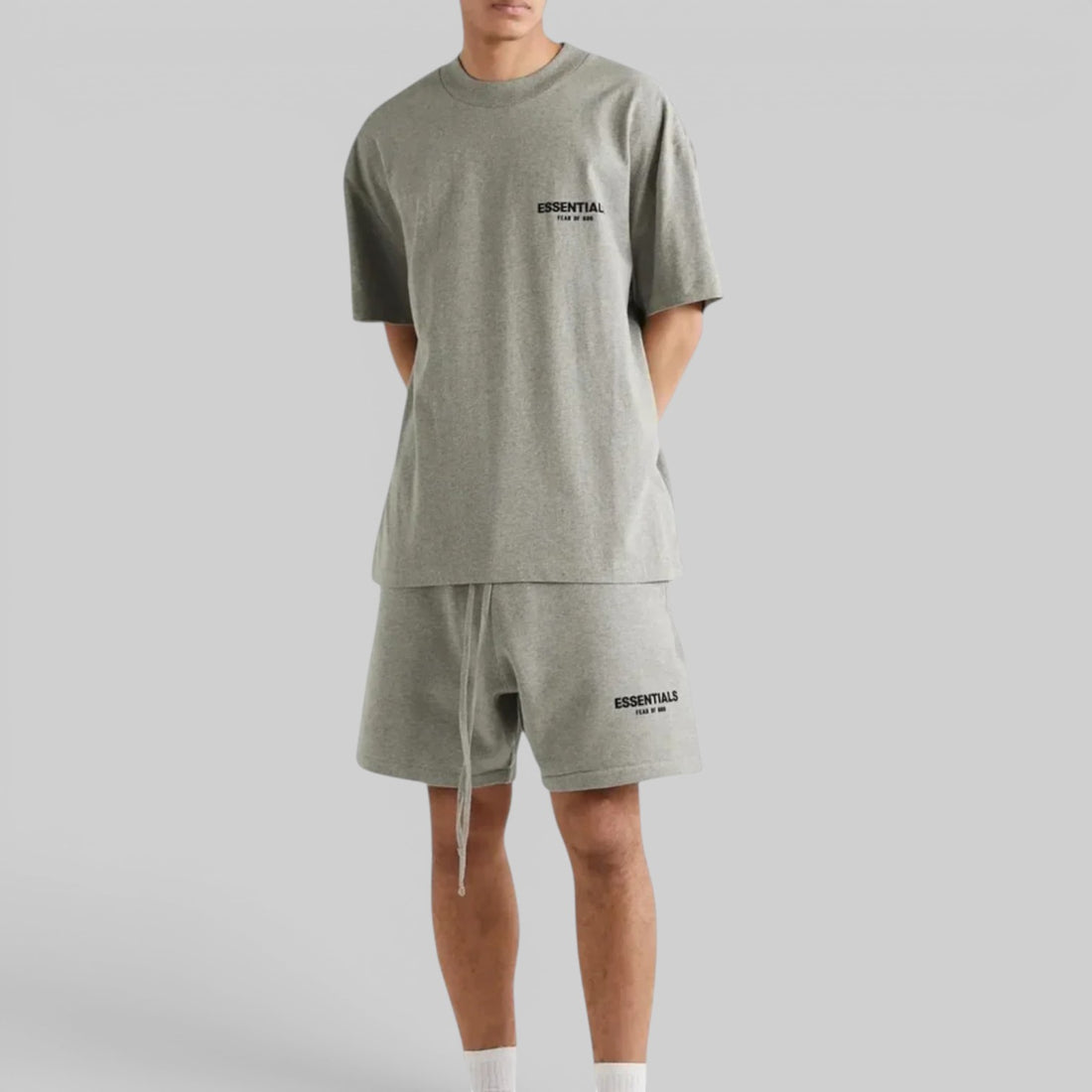 Pantaloni Scurti Essentials Fear of God "Dark Oatmeal"