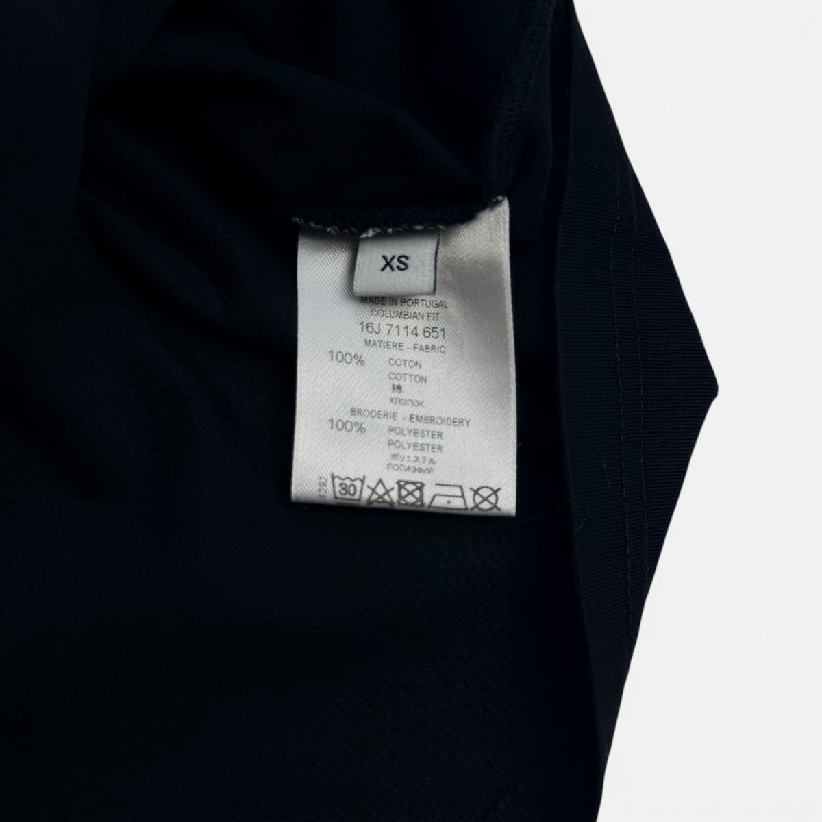 Givenchy SS16 Jesus 19520 Organza Silk Oversized T-Shirt Black
