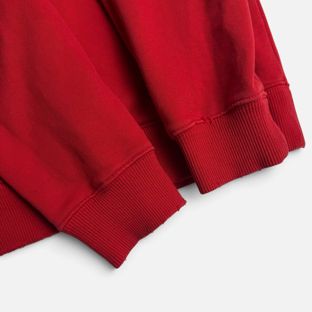 Givenchy Distressed Box Logo Patch Hoodie Red