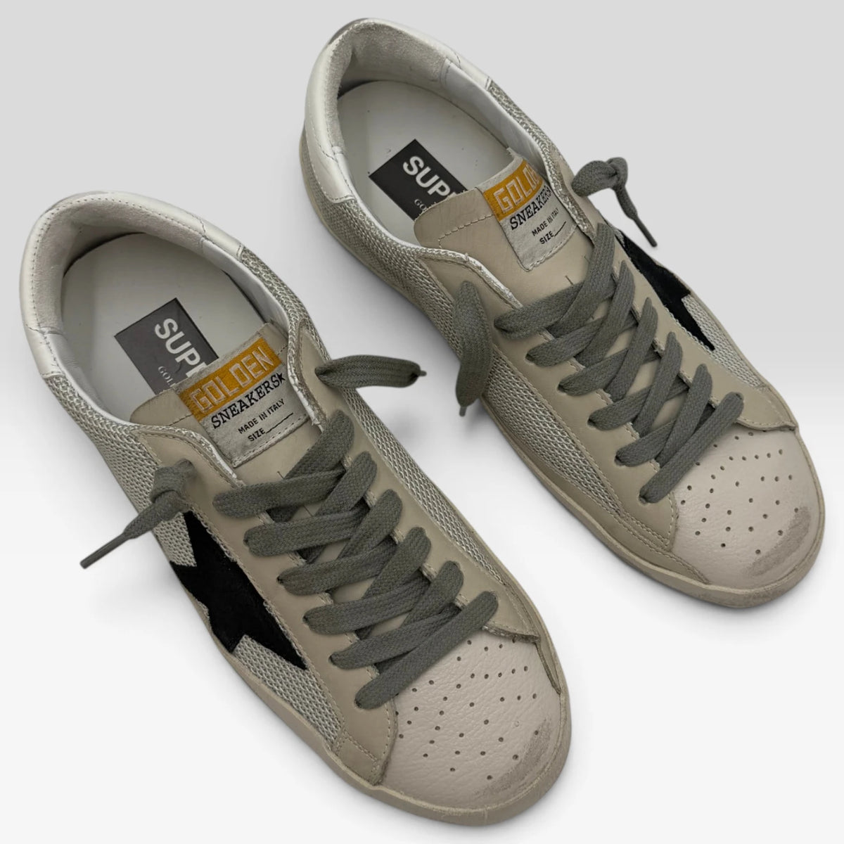 Golden Goose Super-Star White/Black
