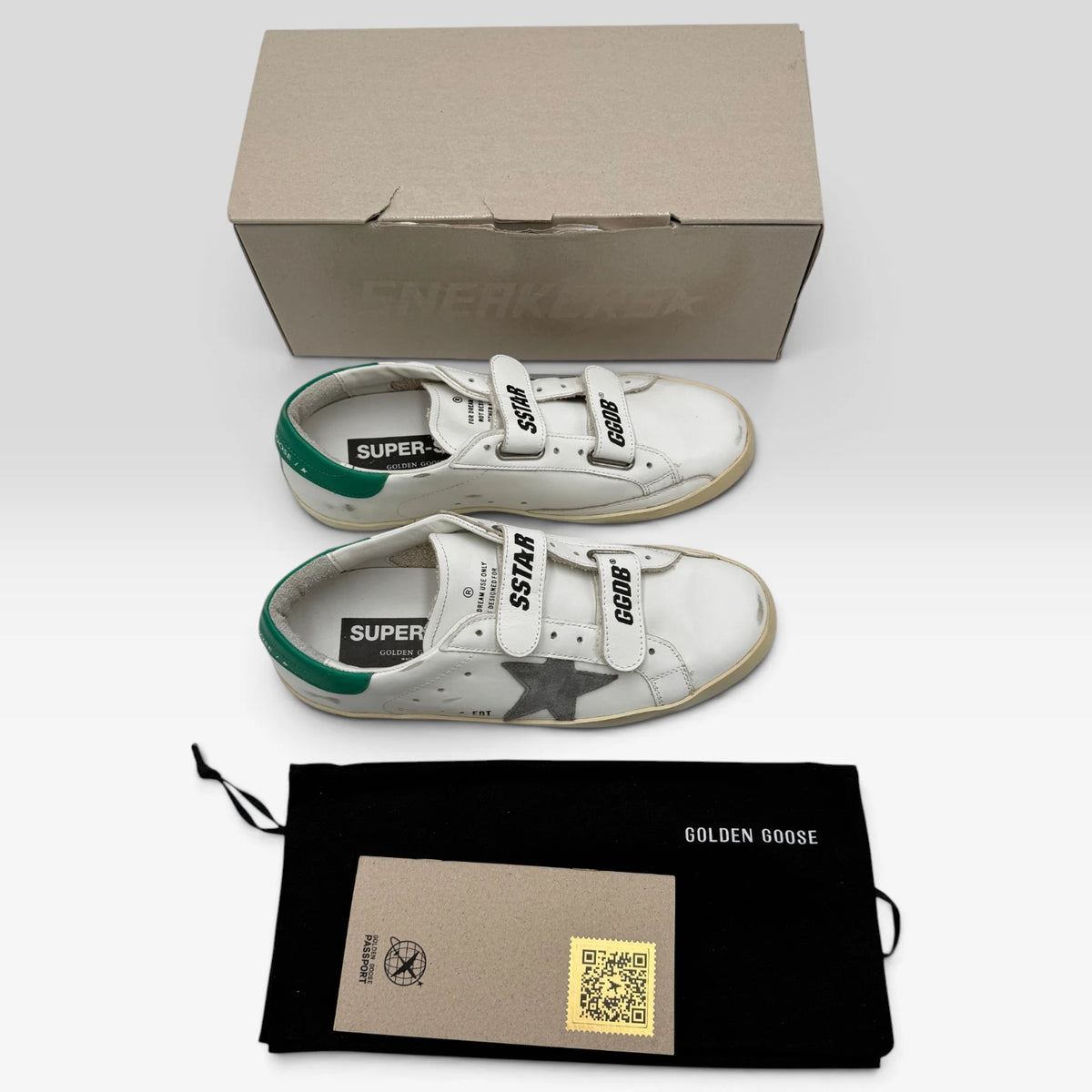 Golden Goose Old School Strap Sneakers
