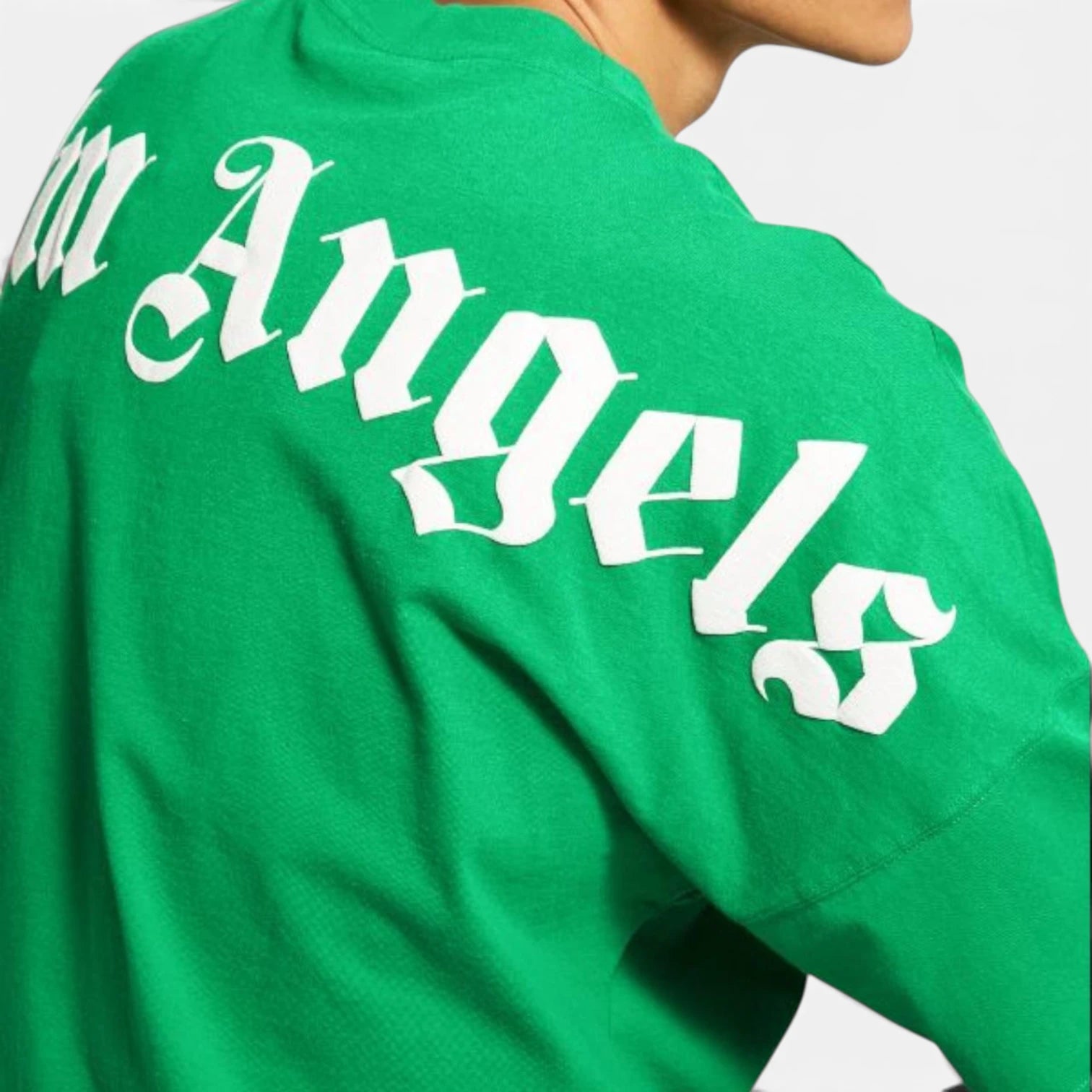 Palm Angels Green Logo T-shirt
