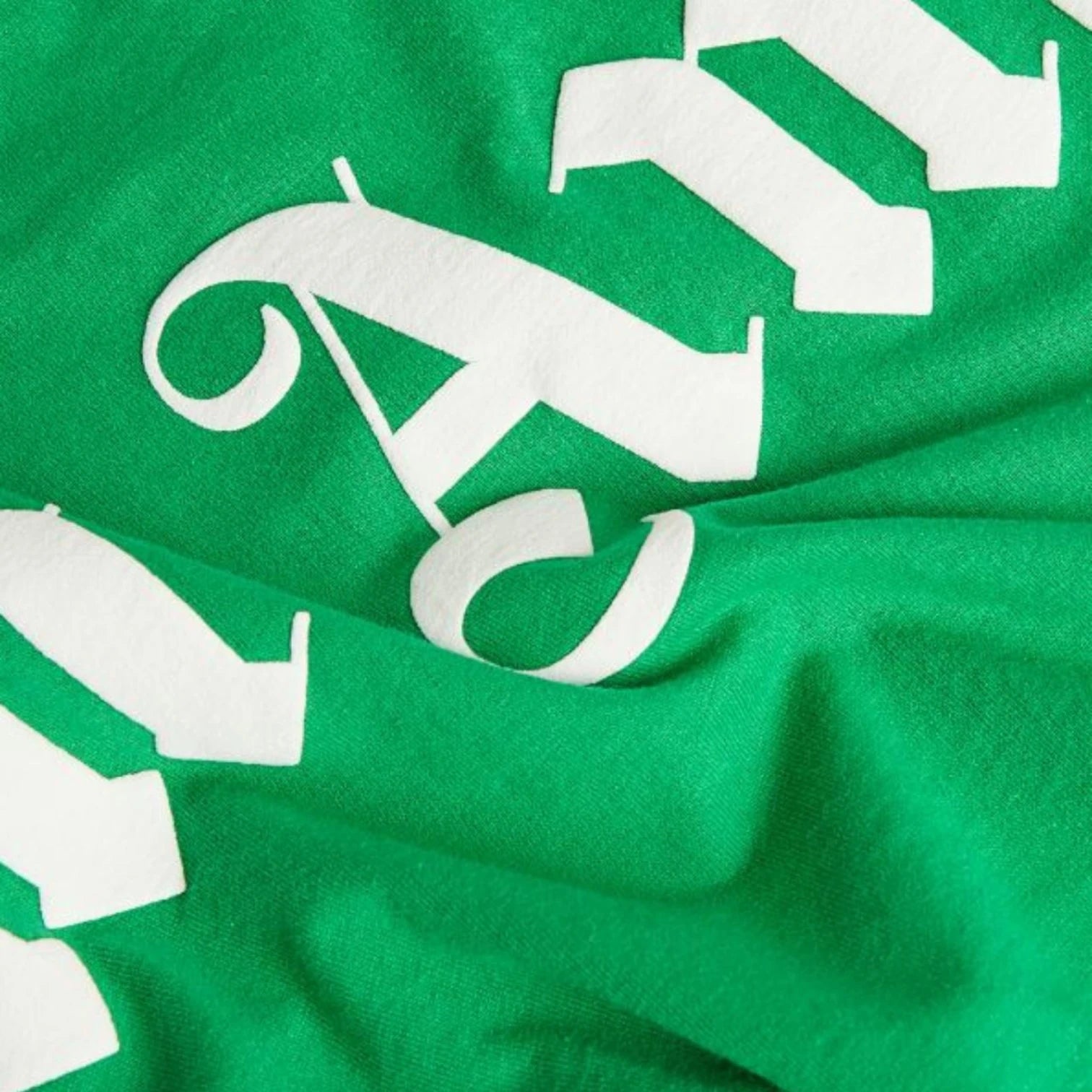 Palm Angels Green Logo T-shirt