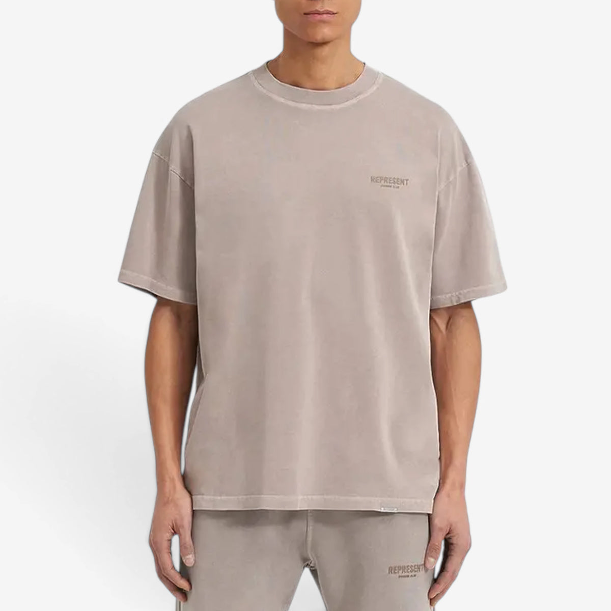 Represent Washed Brown T-shirt
