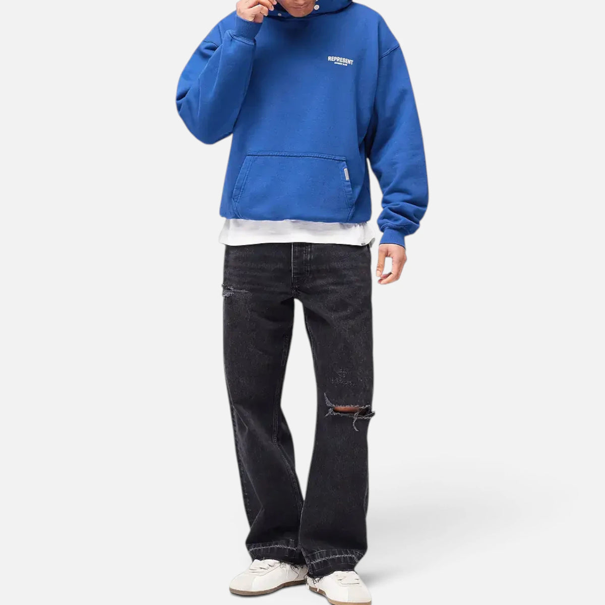Represent Cobalt Blue Hoodie