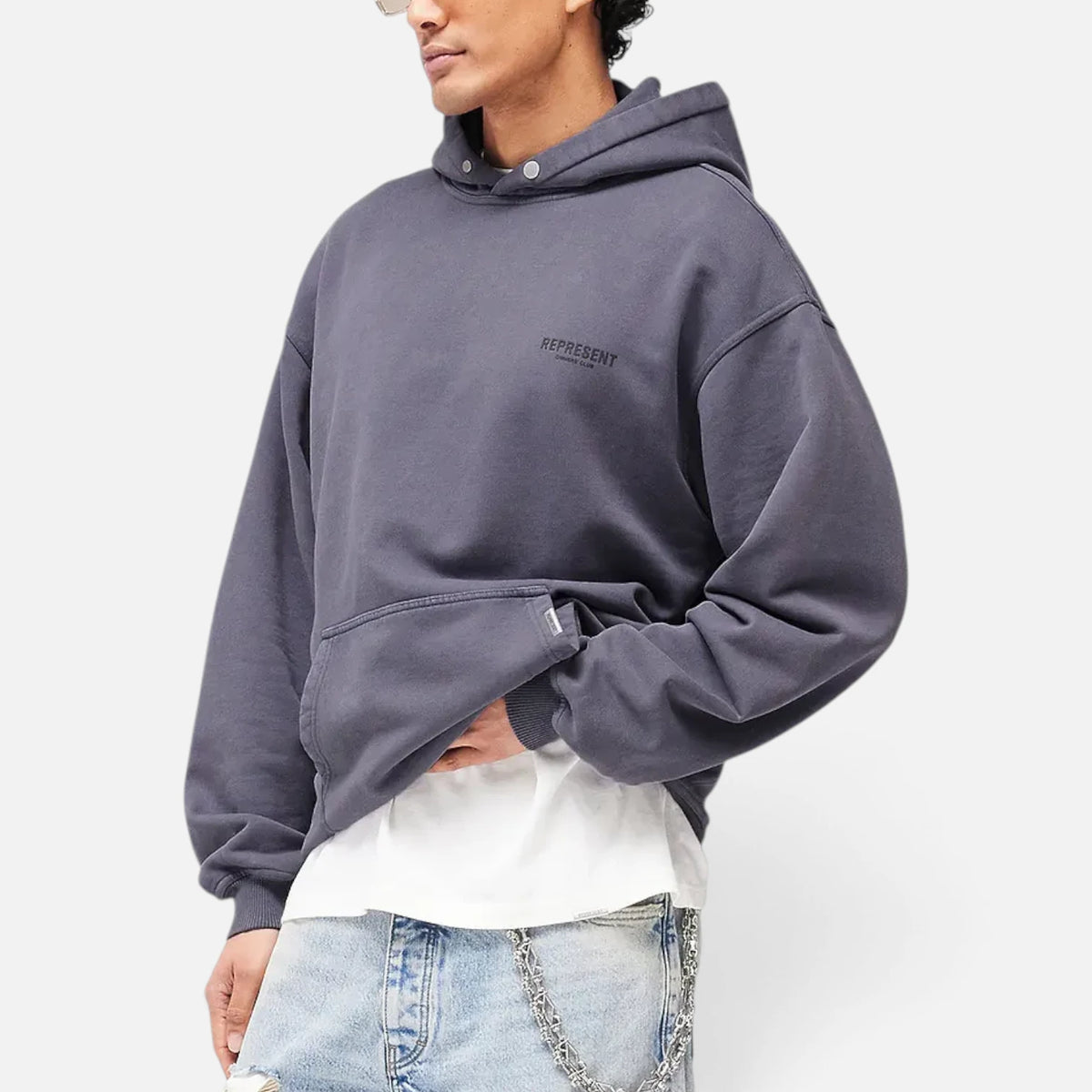 Represent Storm Purple Hoodie