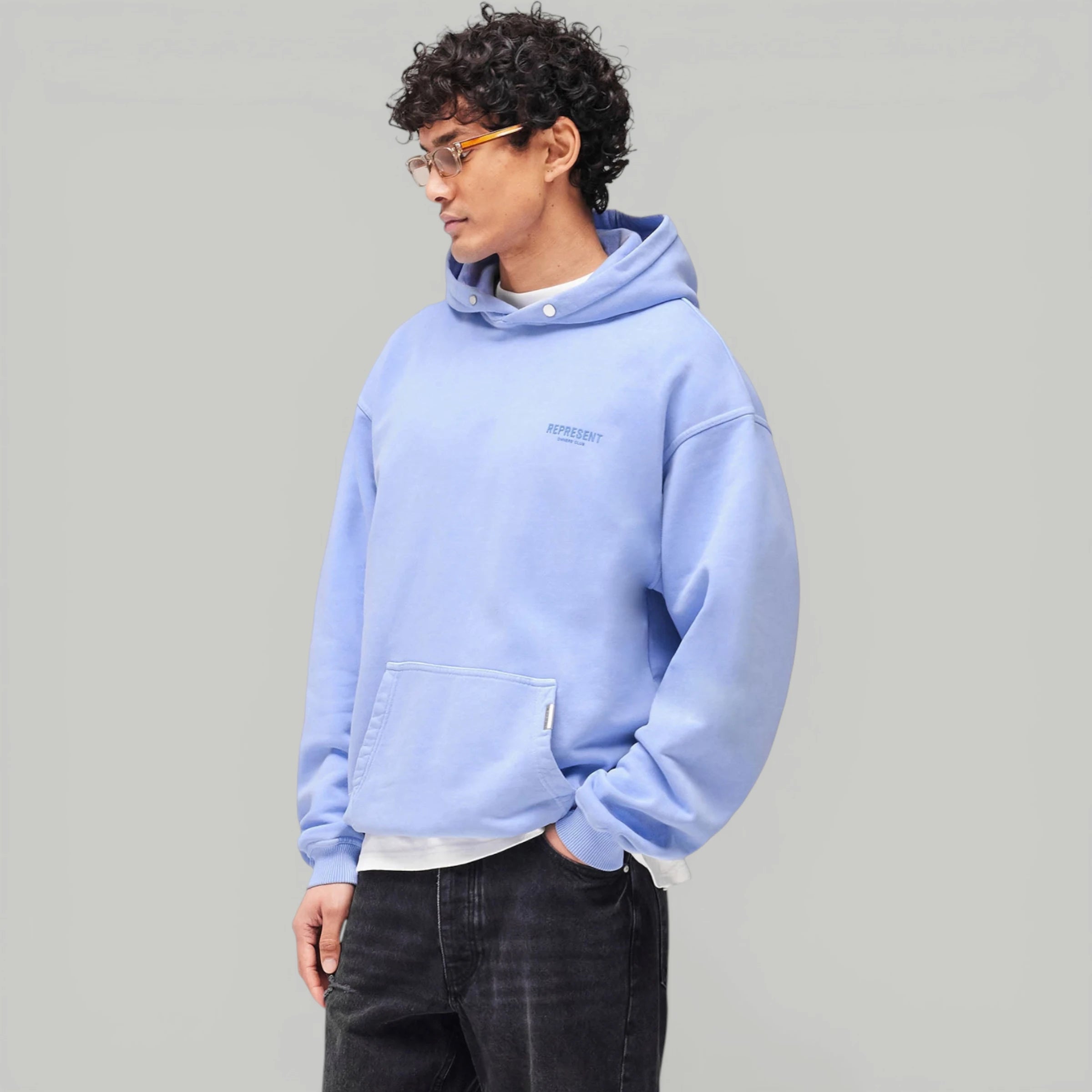 Represent Vista Blue Hoodie