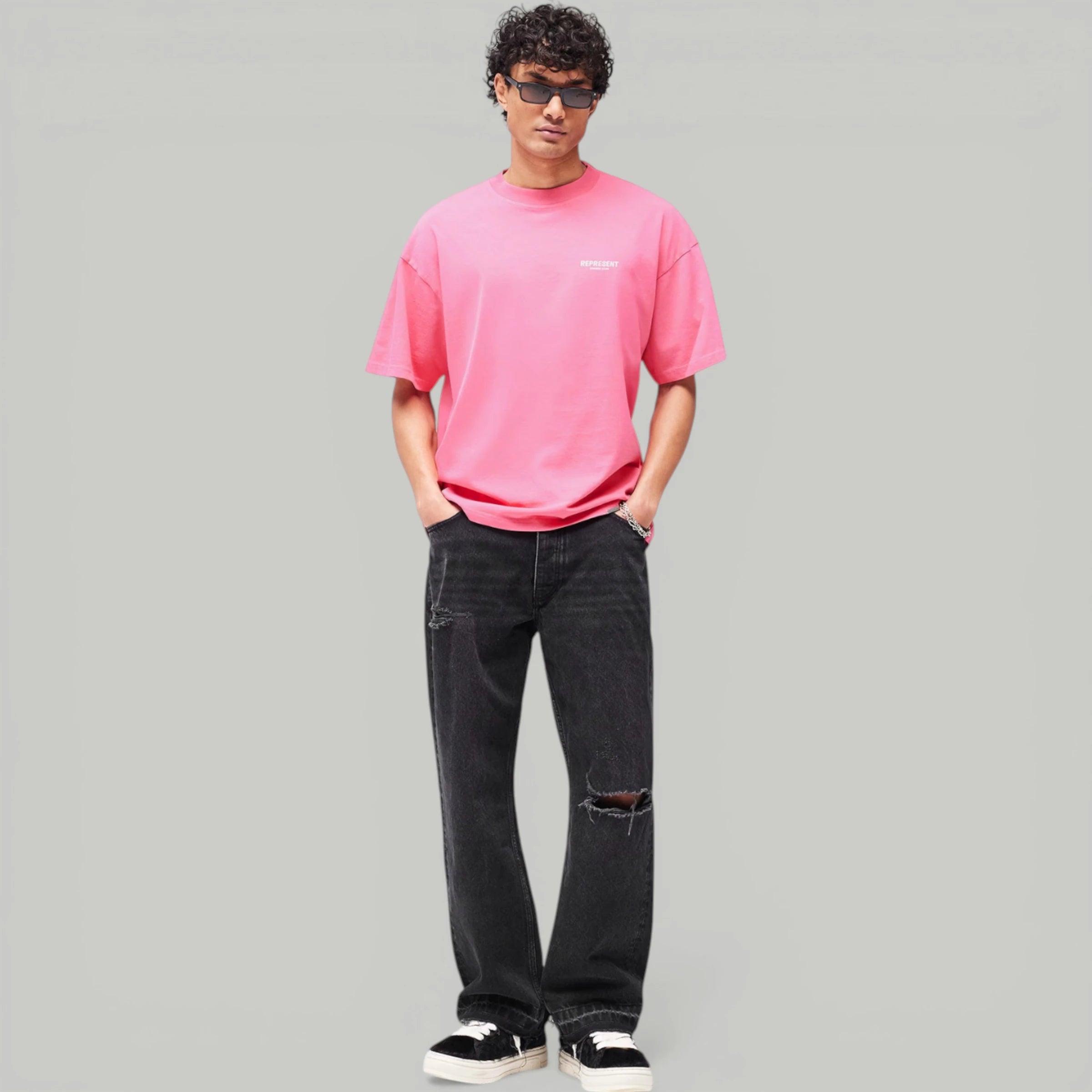 Represent Bubblegum Pink T-shirt