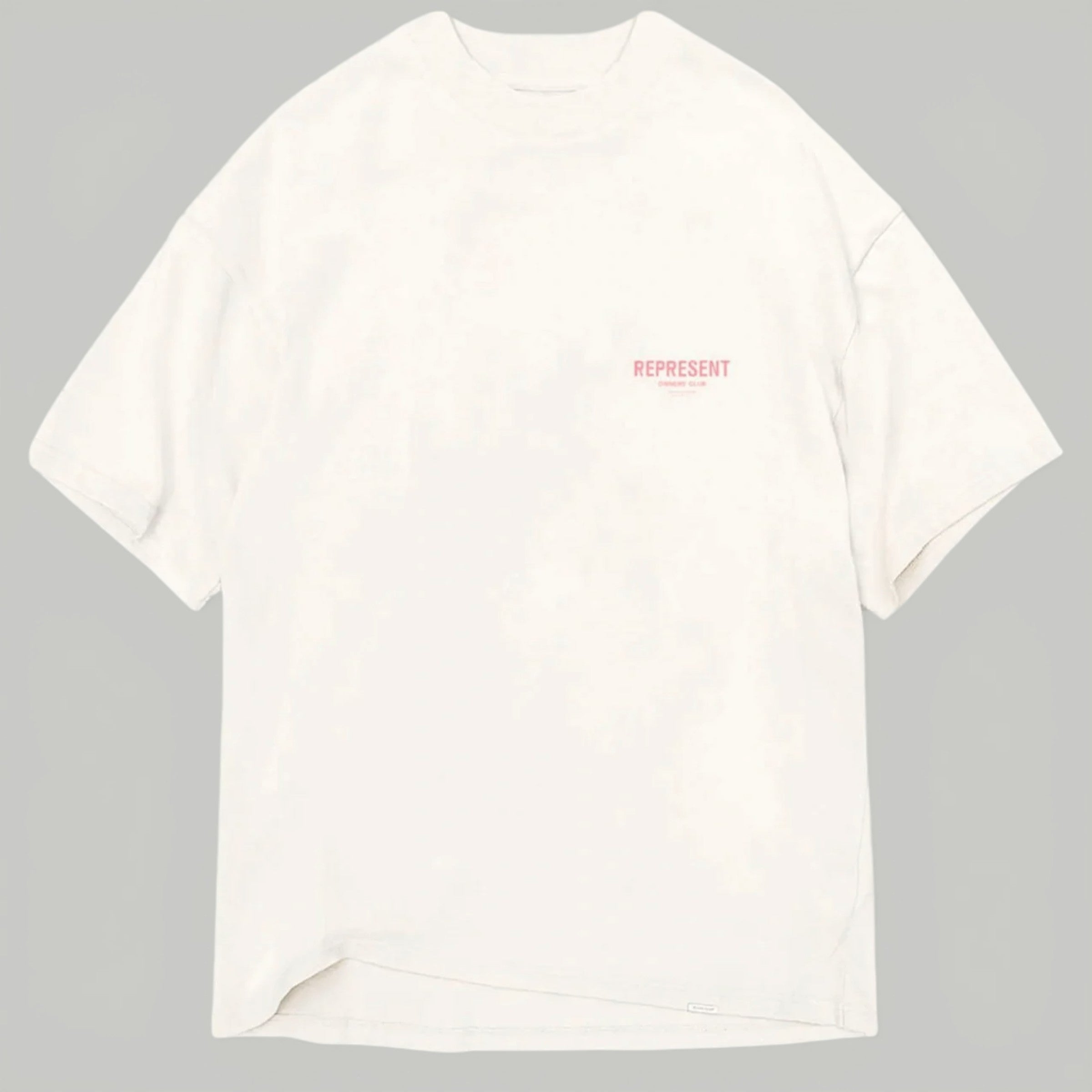 Represent White Bubblegum Pink T-shirt
