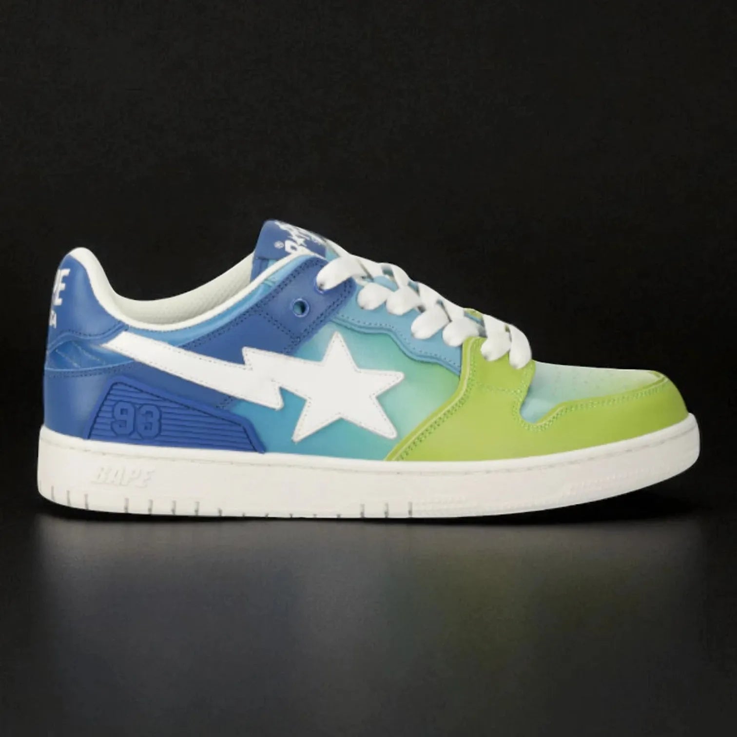 Bape Sk8 Sta #1 M1 Blue Green