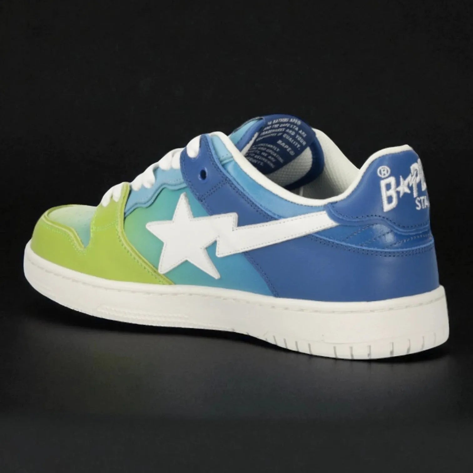 Bape Sk8 Sta #1 M1 Blue Green
