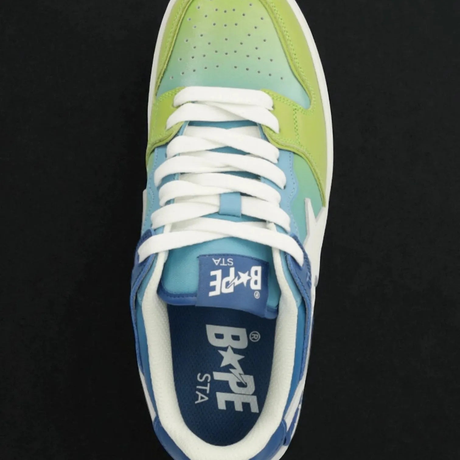 Bape Sk8 Sta #1 M1 Blue Green