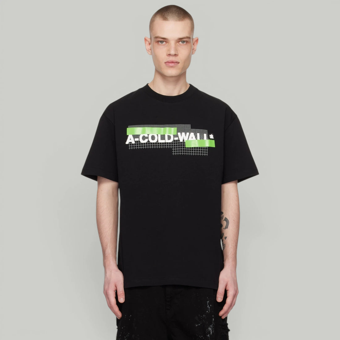A-Cold-Wall* Grid Logo T-shirt