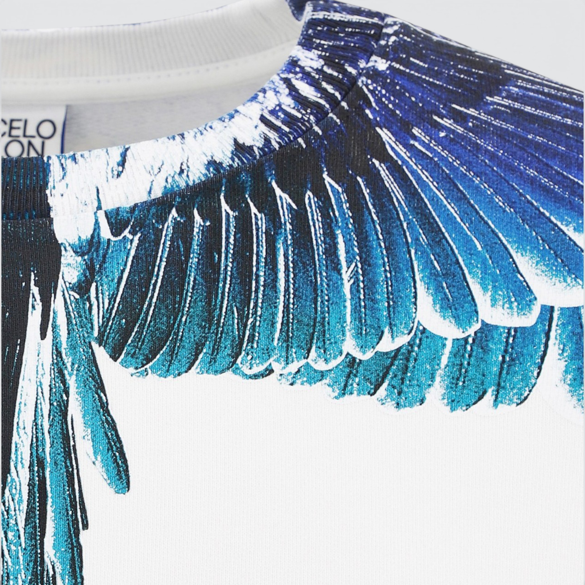 Marcelo Burlon Blue Wings Sweatshirt