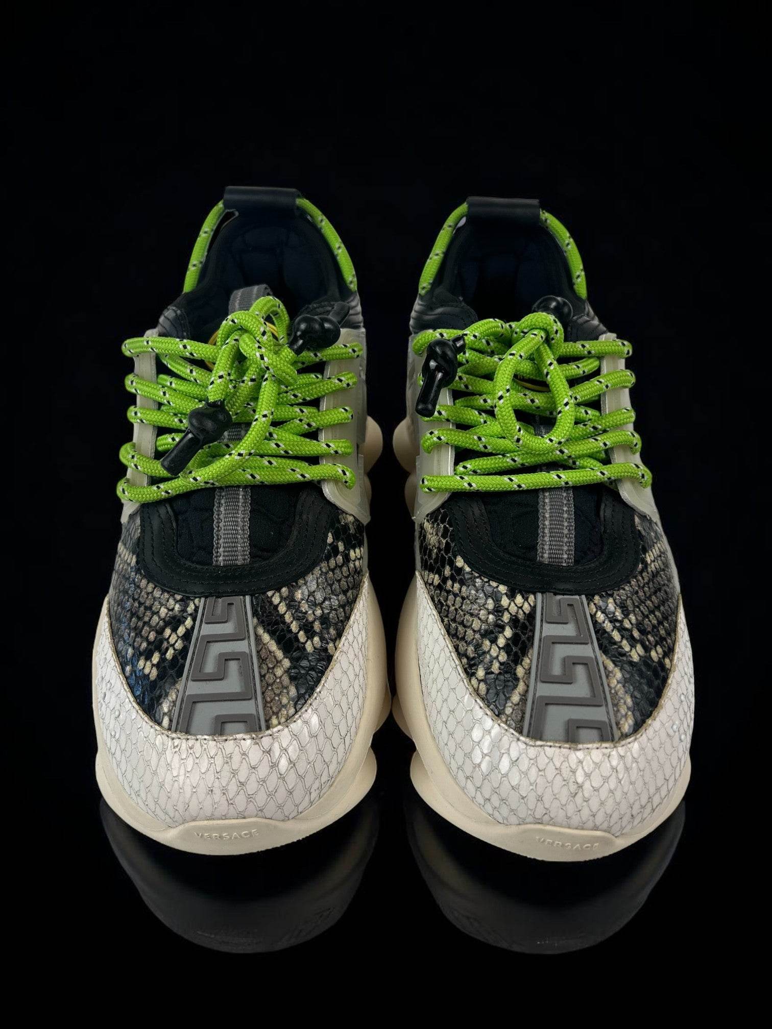 Versace Chain Reaction Multicolor Snakeskin - V STEALS