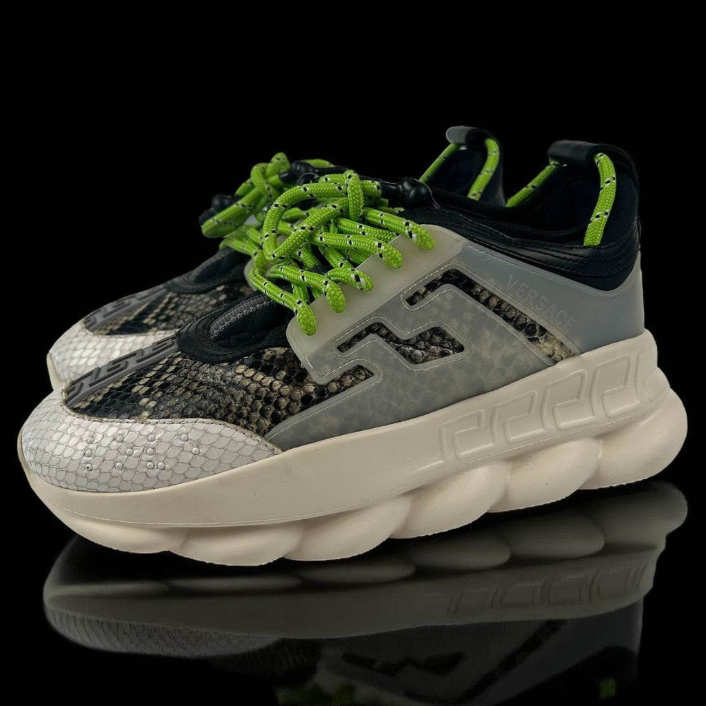 Versace Chain Reaction Multicolor Snakeskin - V STEALS