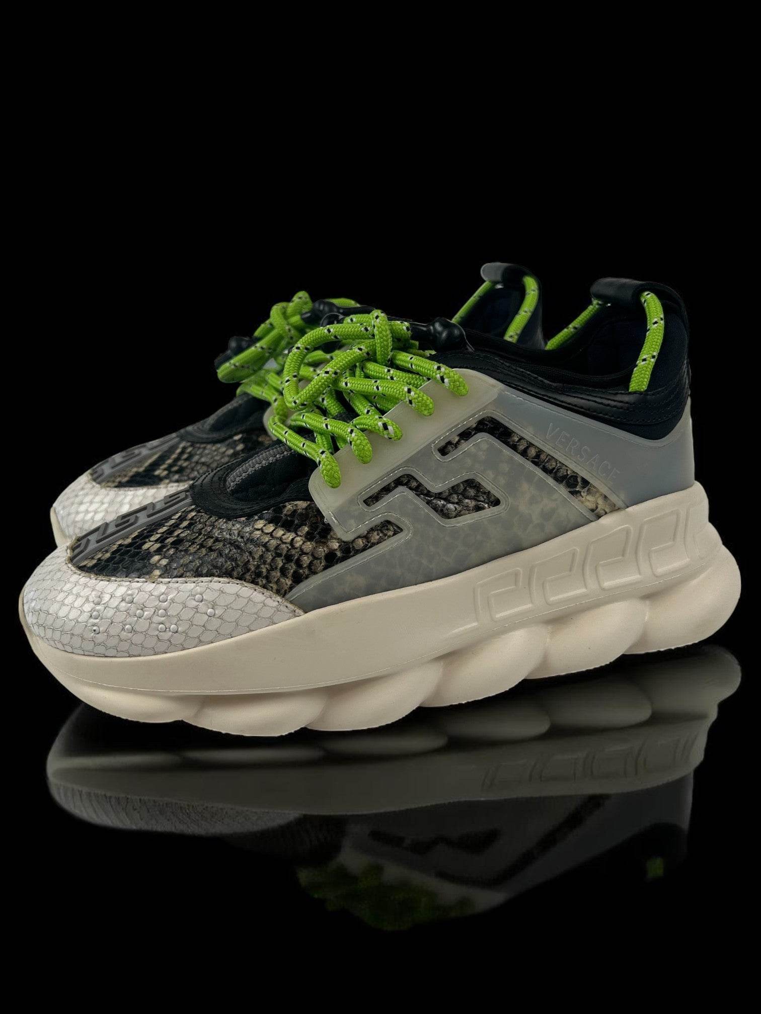 Versace Chain Reaction Multicolor Snakeskin - V STEALS