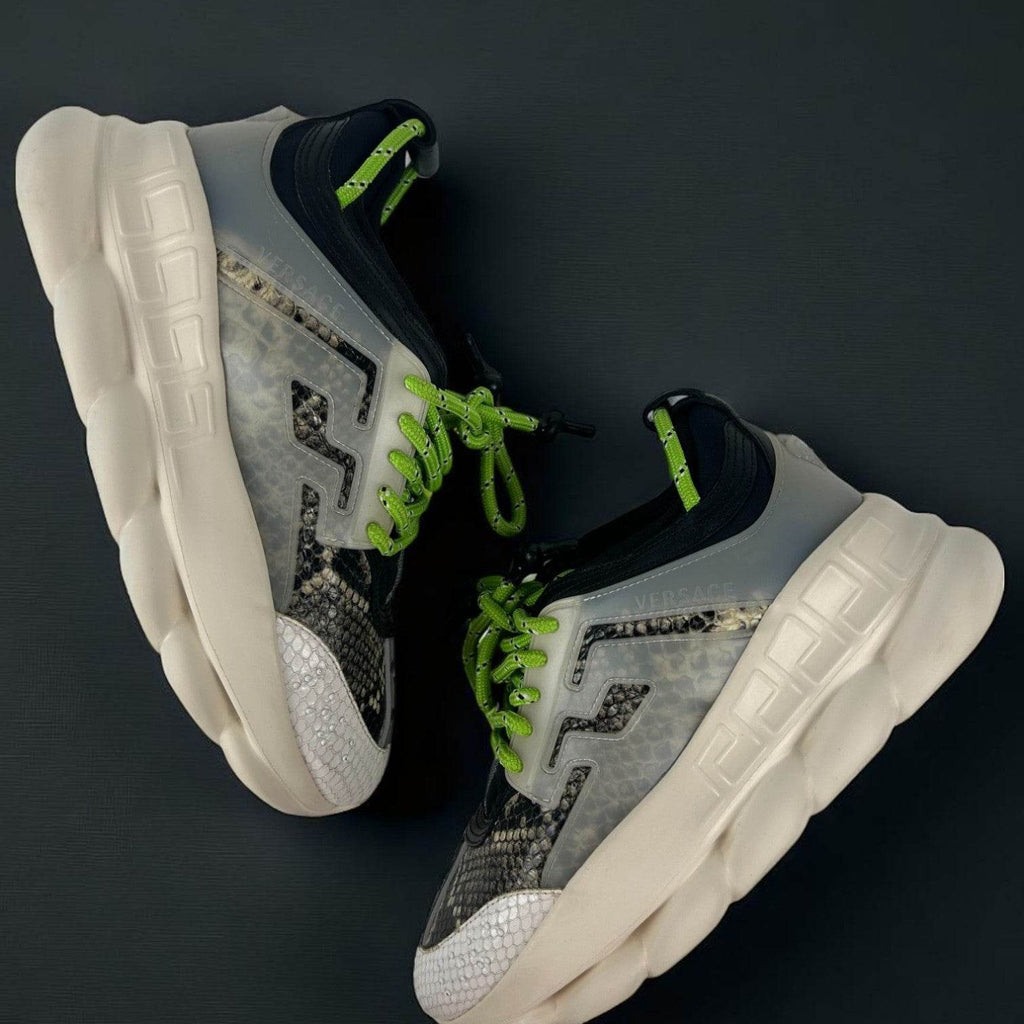 Versace Chain Reaction Multicolor Snakeskin - V STEALS