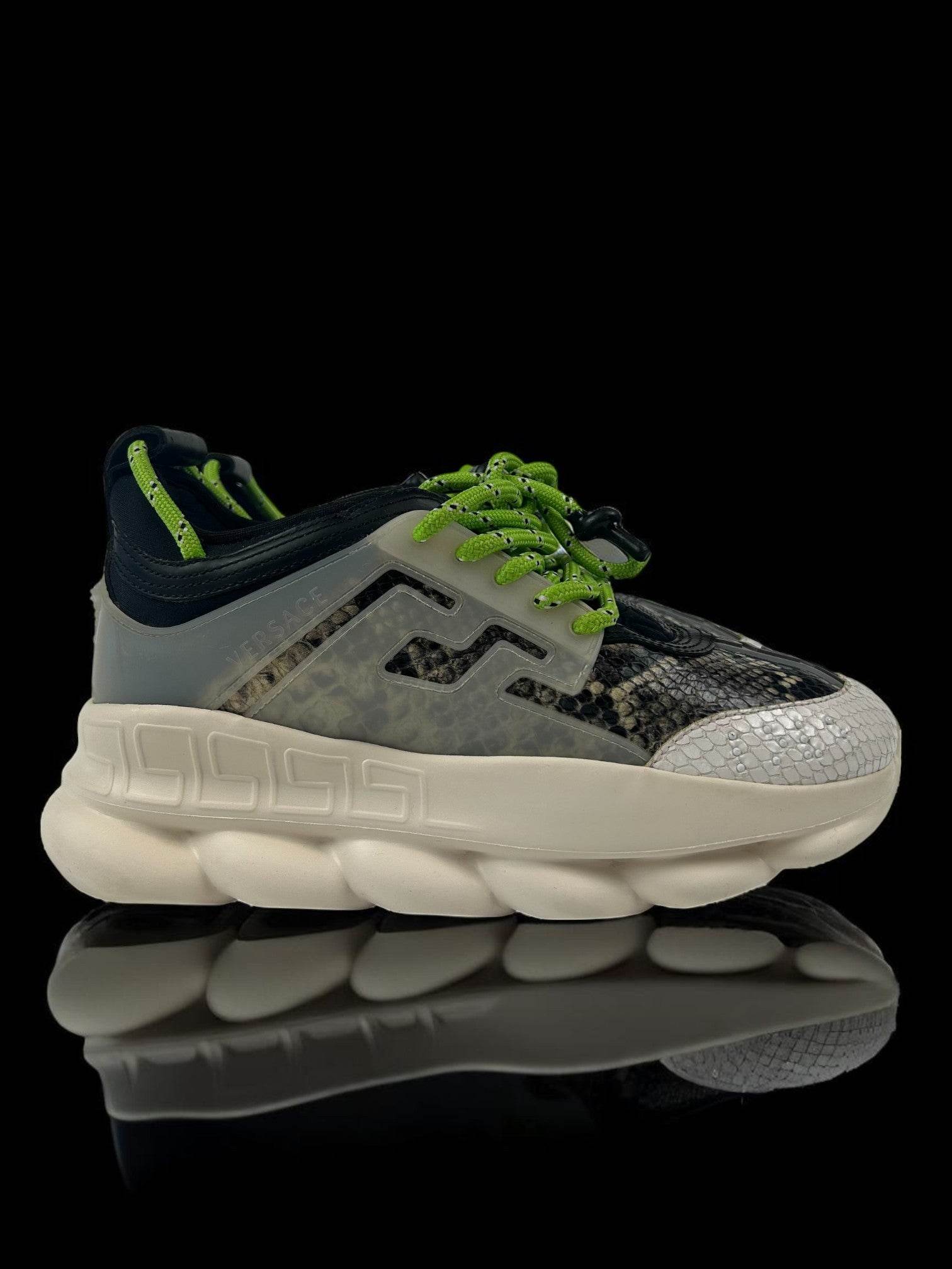 Versace Chain Reaction Multicolor Snakeskin - V STEALS