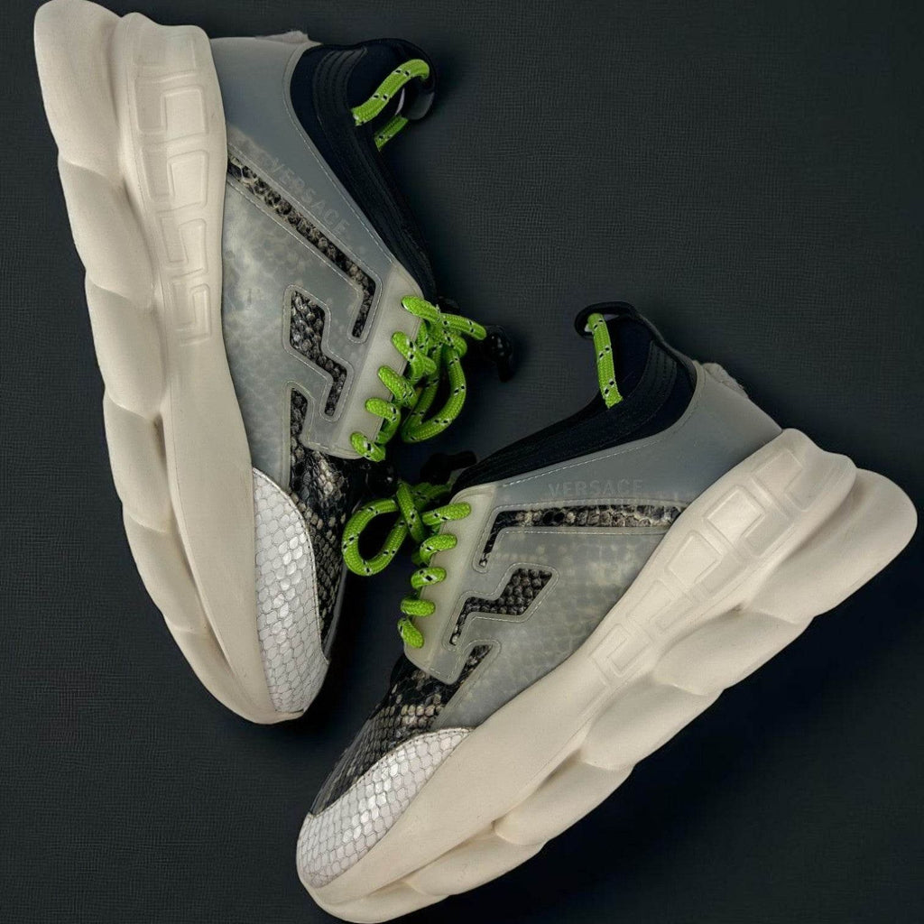Versace Chain Reaction Multicolor Snakeskin - V STEALS