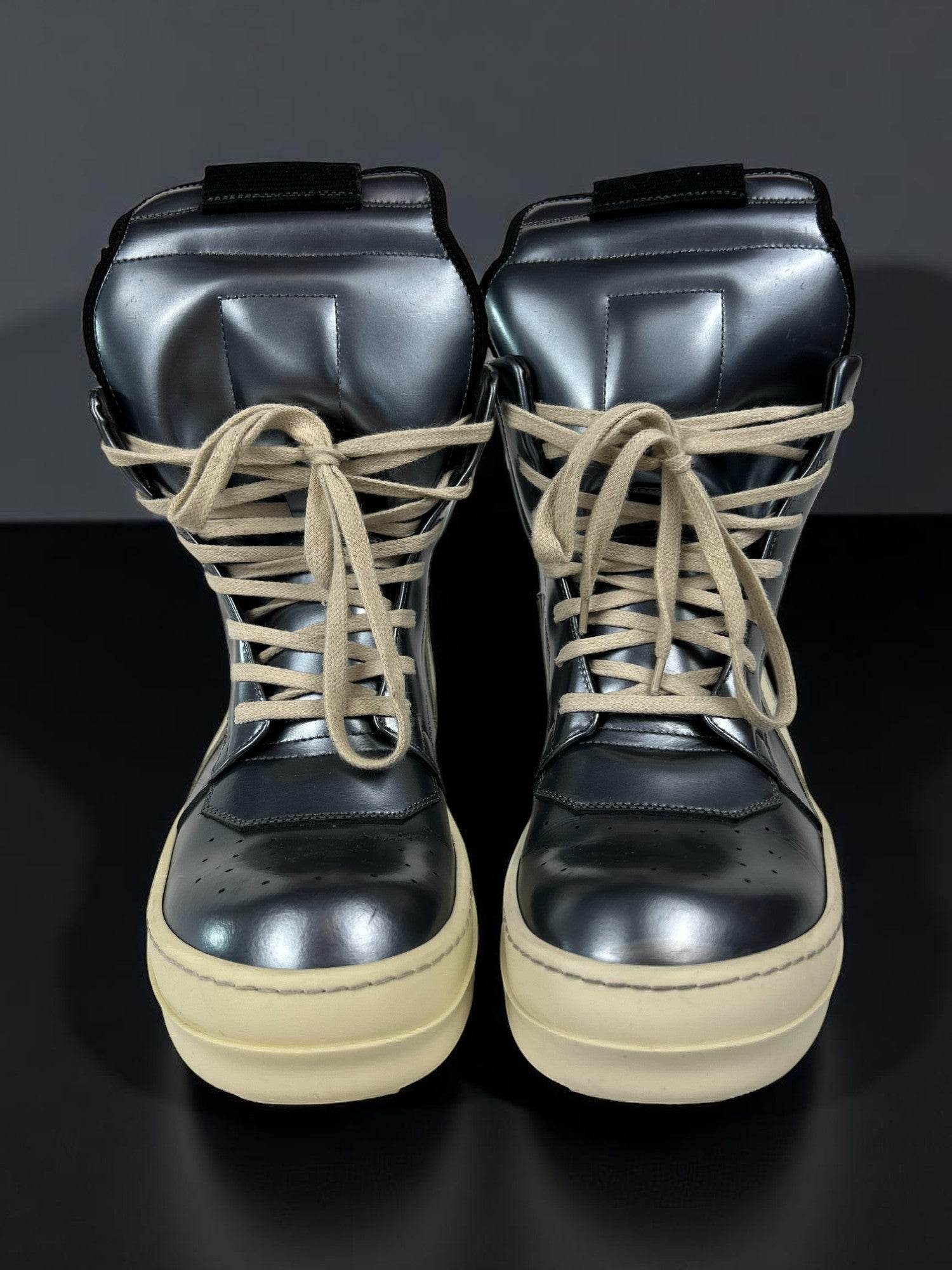 Rick Owens Geobasket SS15 Faun Silver - V STEALS