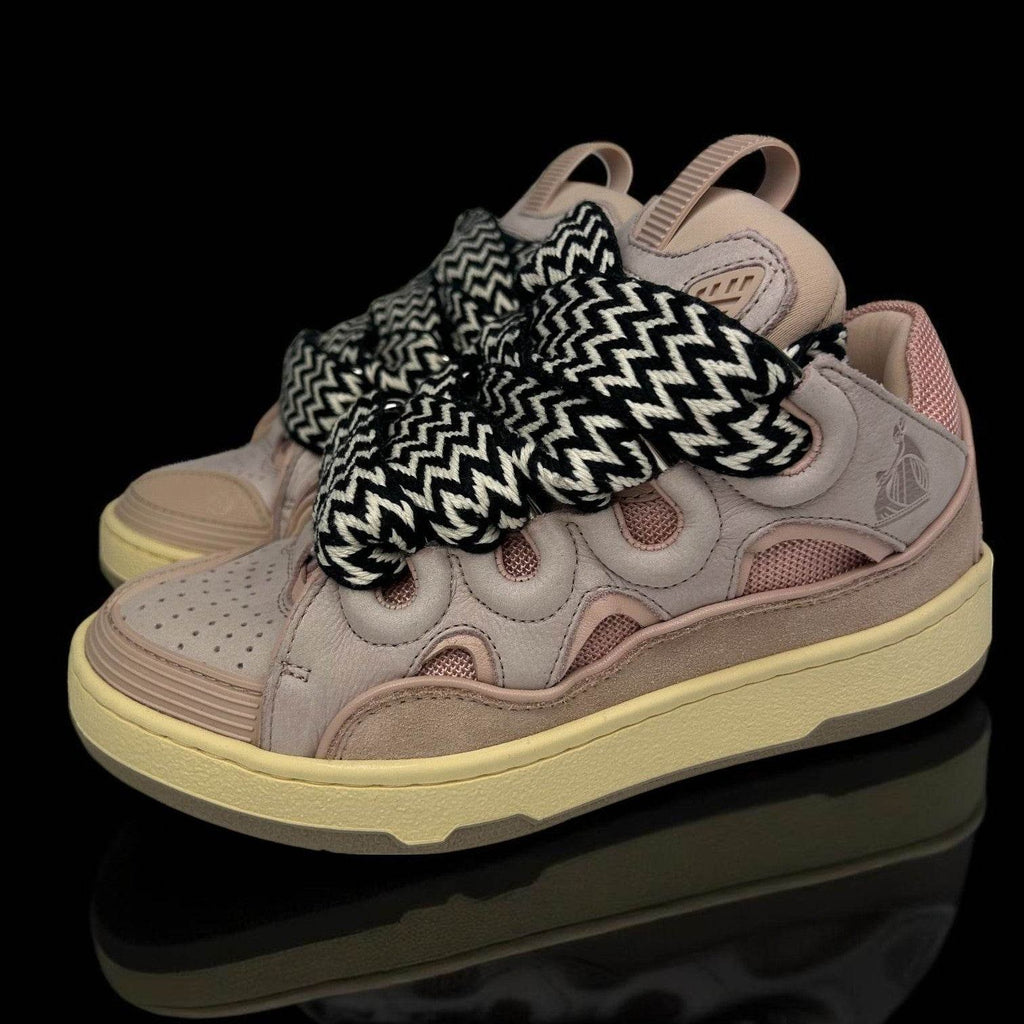 Lanvin Curb Pink Sneakers - V STEALS