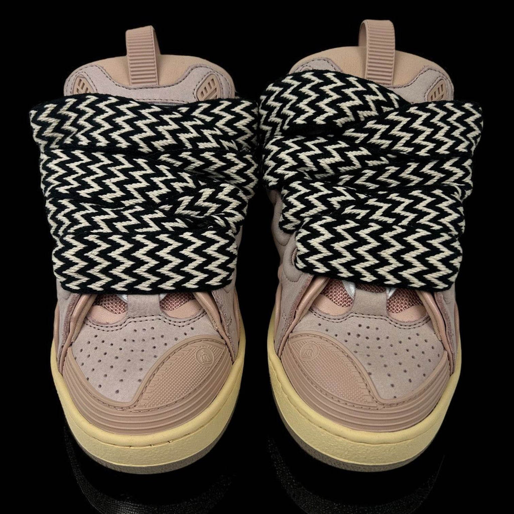 Lanvin Curb Pink Sneakers - V STEALS