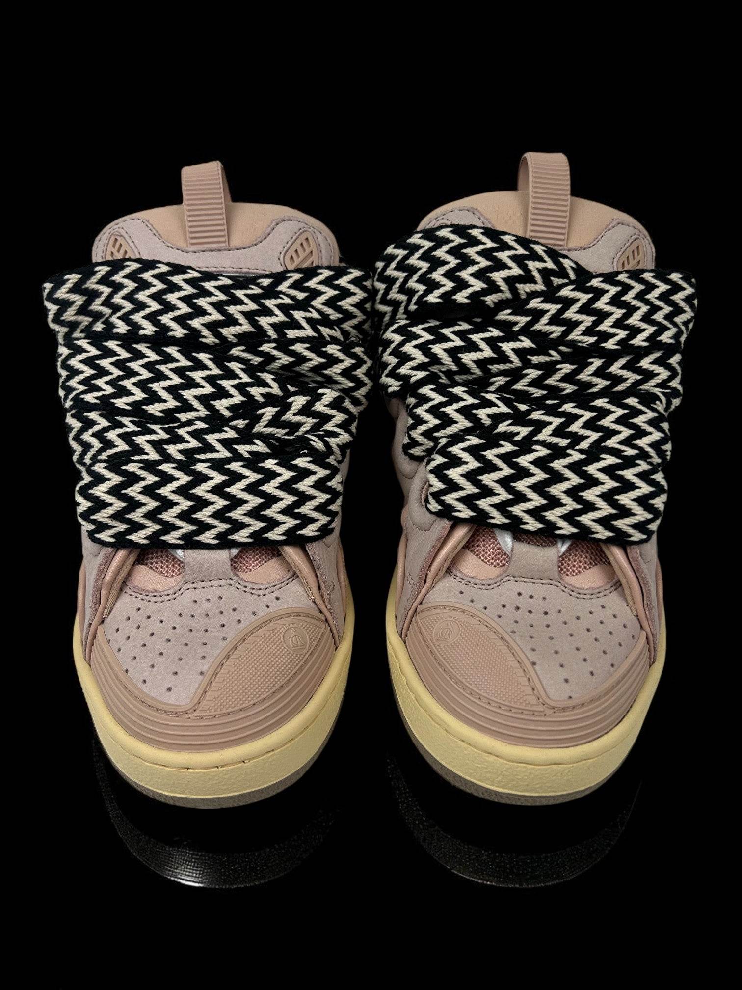 Lanvin Curb Pink Sneakers - V STEALS
