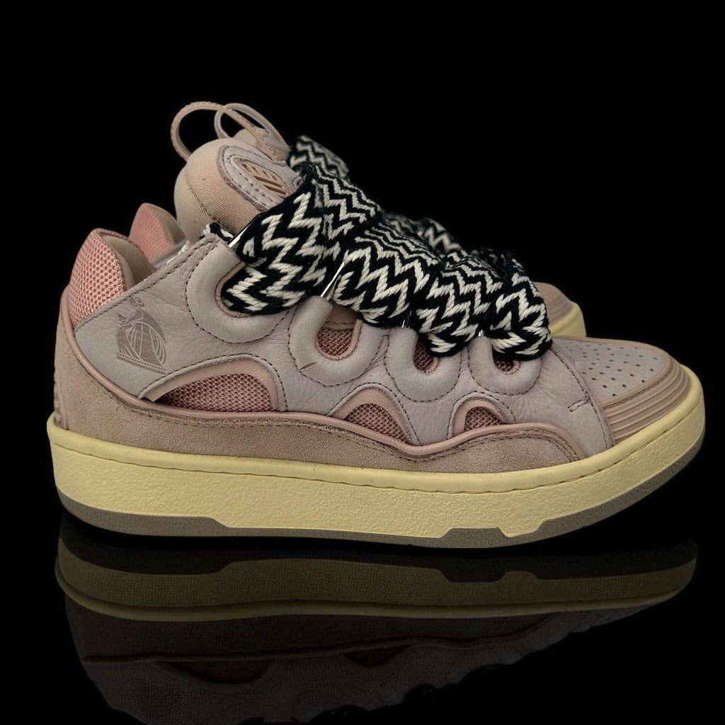Lanvin Curb Pink Sneakers - V STEALS