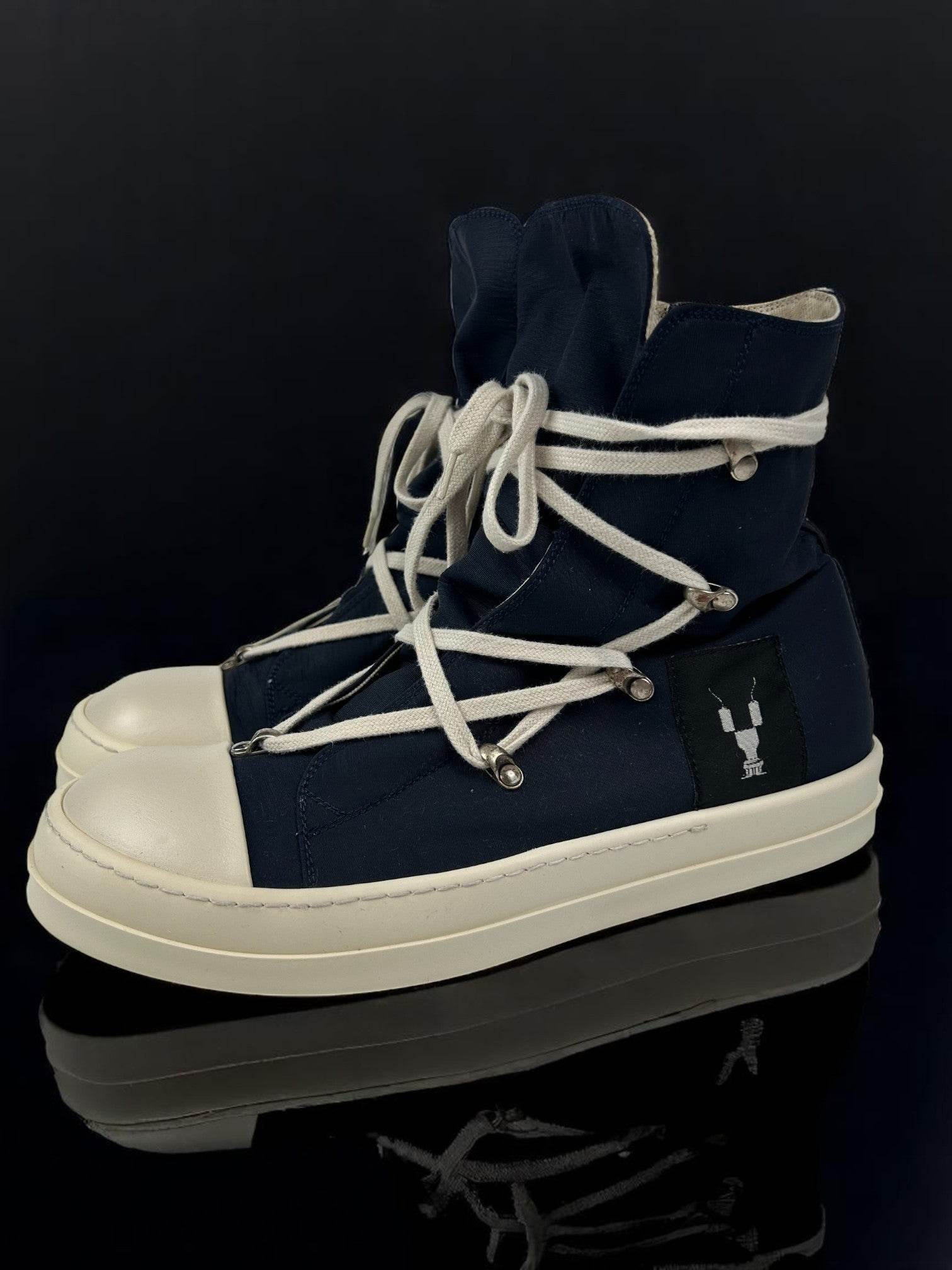 Rick Owens Ramones Hexagram High Navy - V STEALS