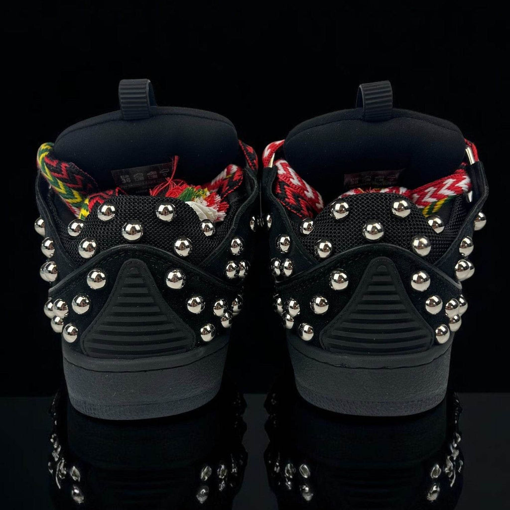 Lanvin Curb Black Studs Sneakers - V STEALS