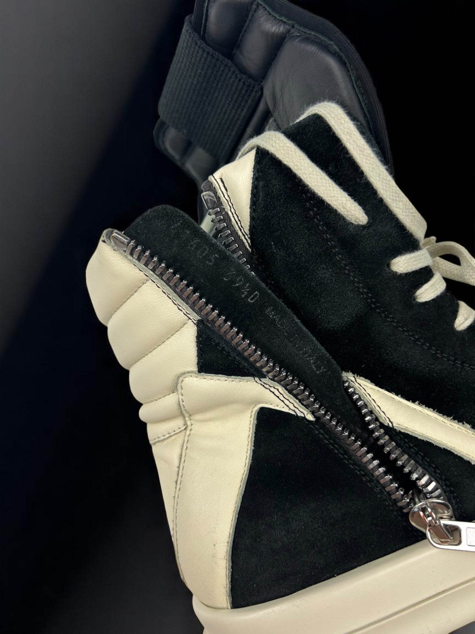 Rick Owens Geobasket Black Suede - V STEALS