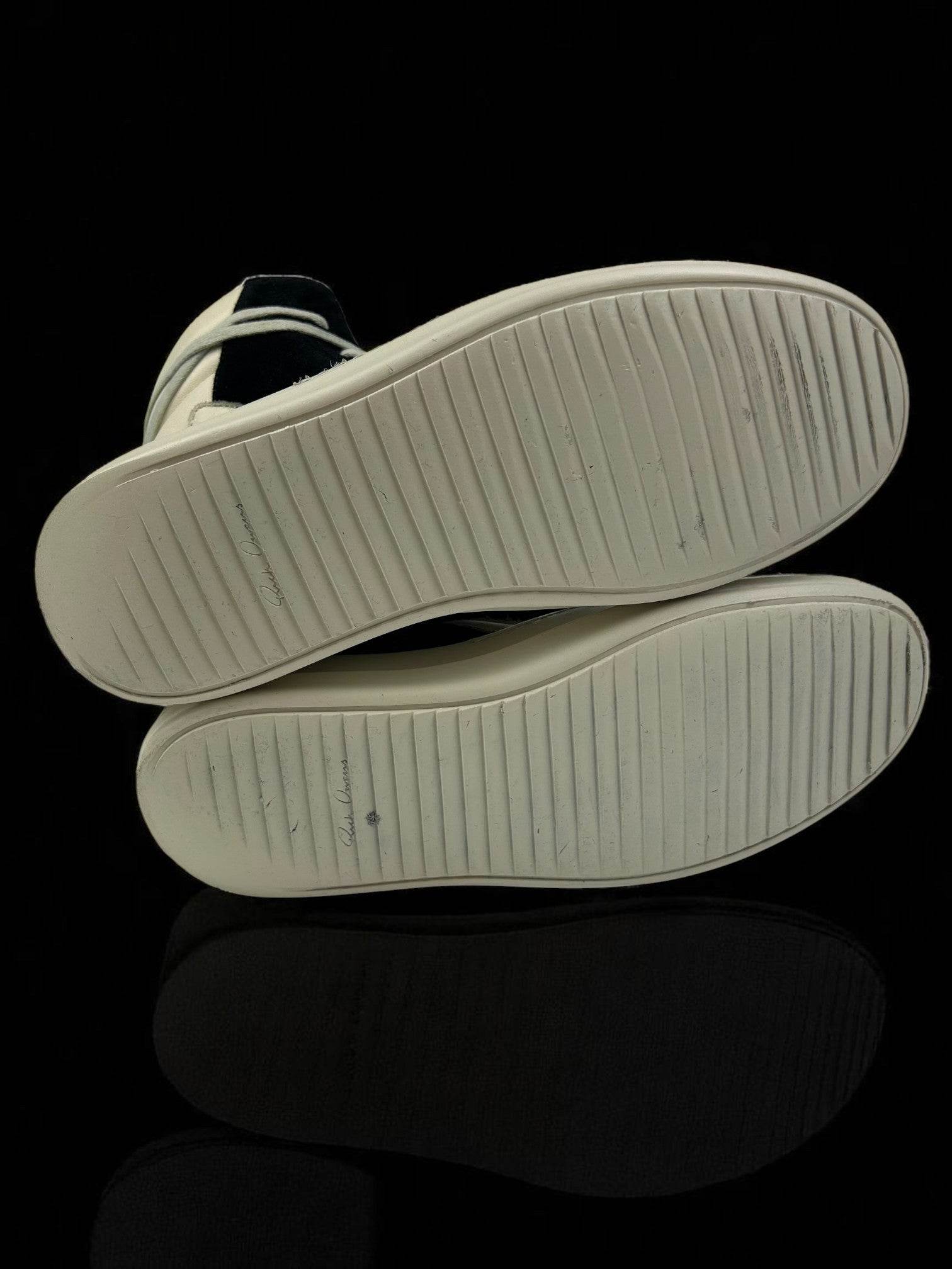Rick Owens Geobasket Black Suede - V STEALS