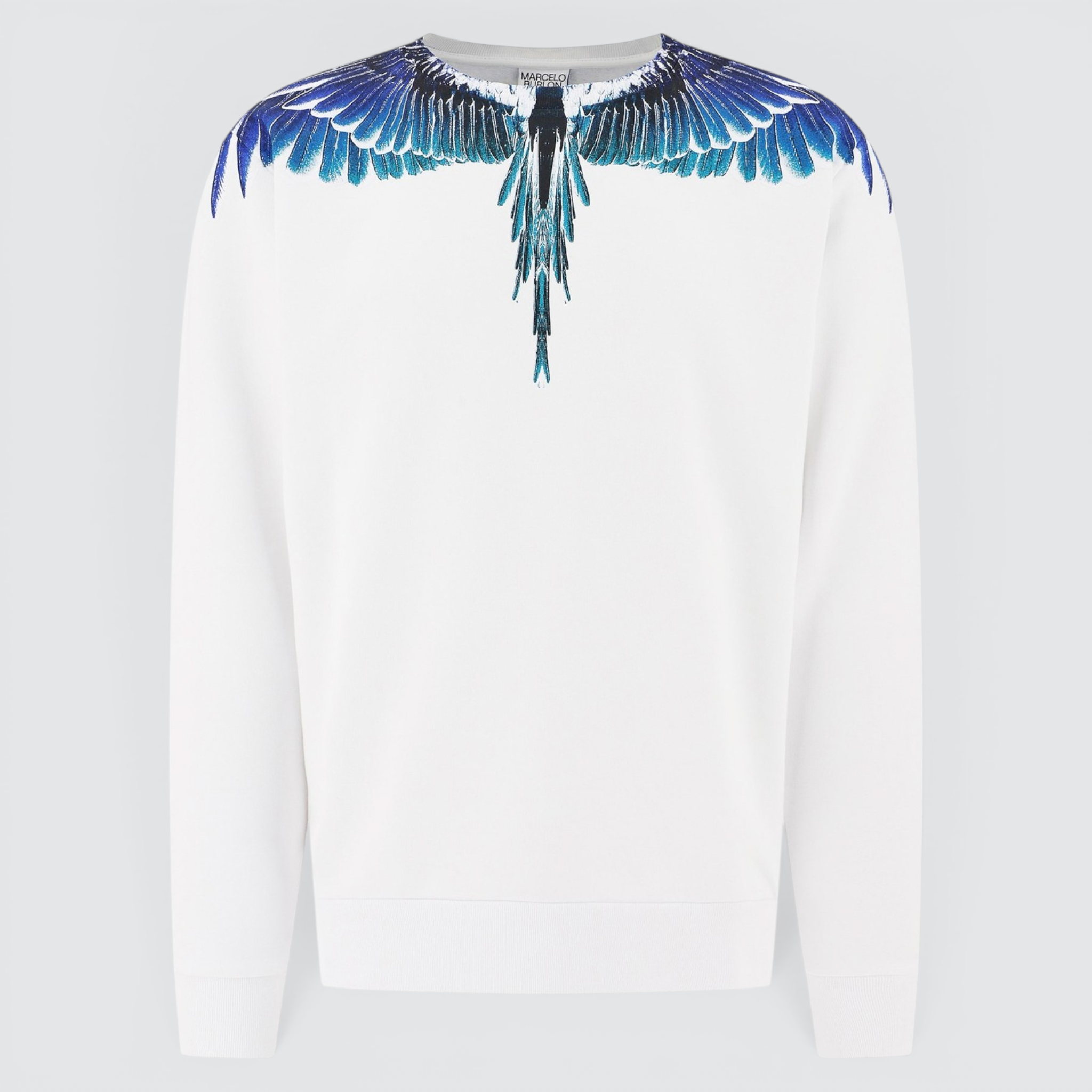 Marcelo Burlon Blue Wings Sweatshirt