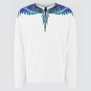 Marcelo Burlon Blue Wings Sweatshirt
