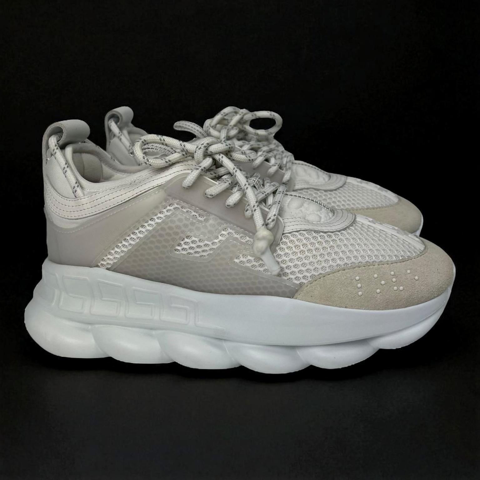 Versace Chain Reaction White