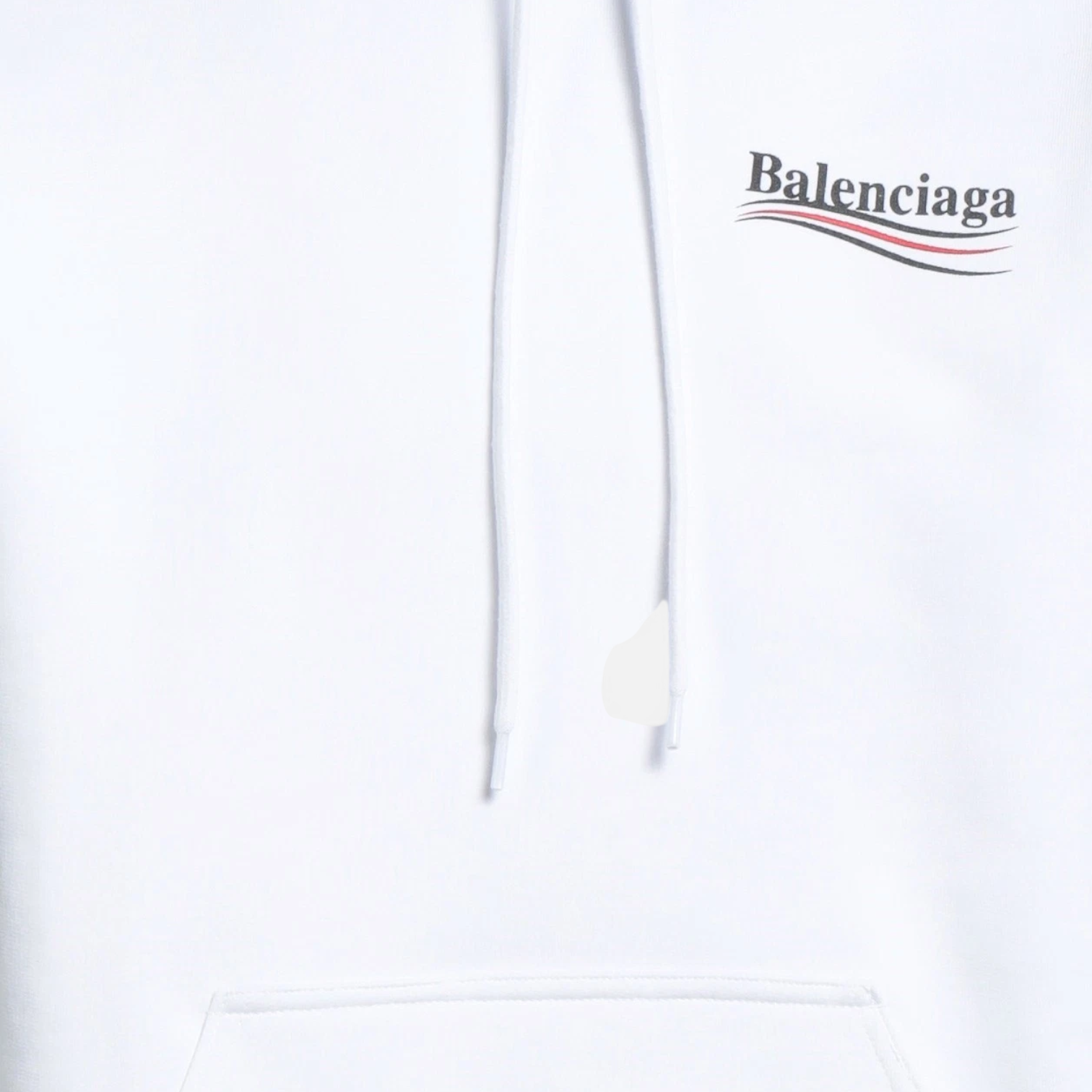 Balenciaga Political Campaign Hoodie White | Hanorac Balenciaga